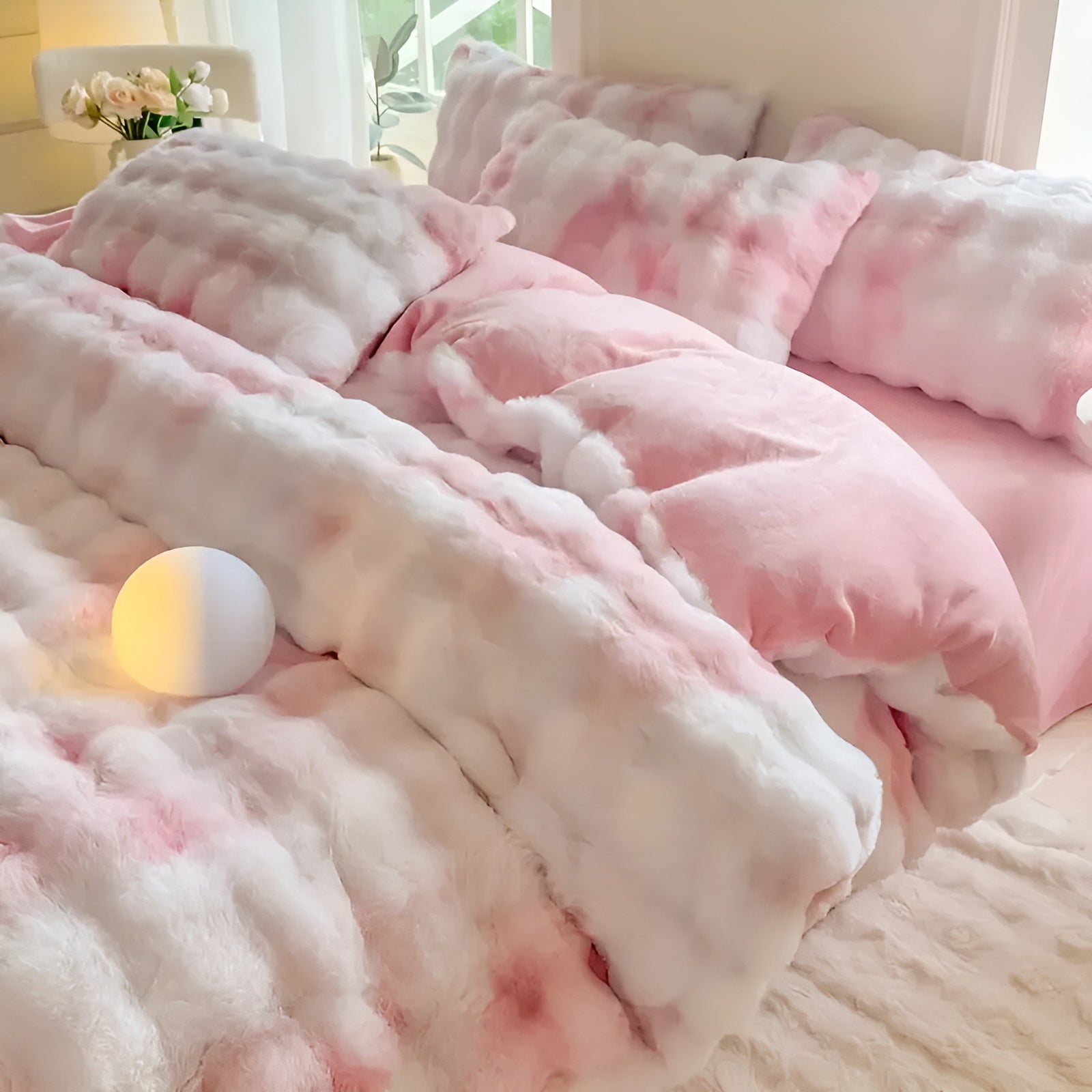 Plysdynetrekk – Varmt og Mykt for Høst og Vinter | Vendbart Design i Kaninpels og Melkesammet