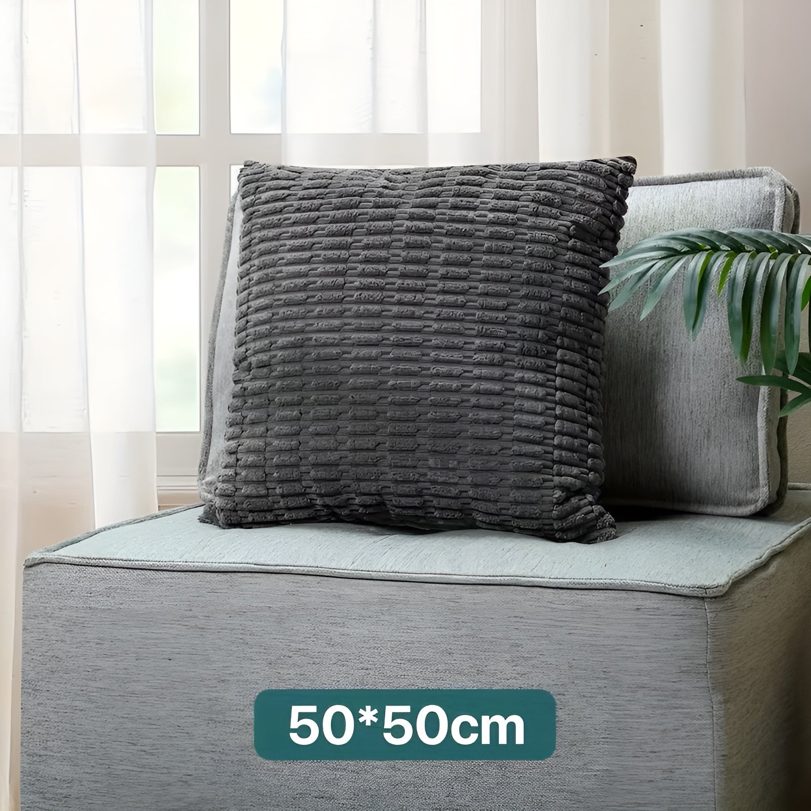 Kordpute i boho-stil – Myk og koselig | Perfekt for Sofa og Stue