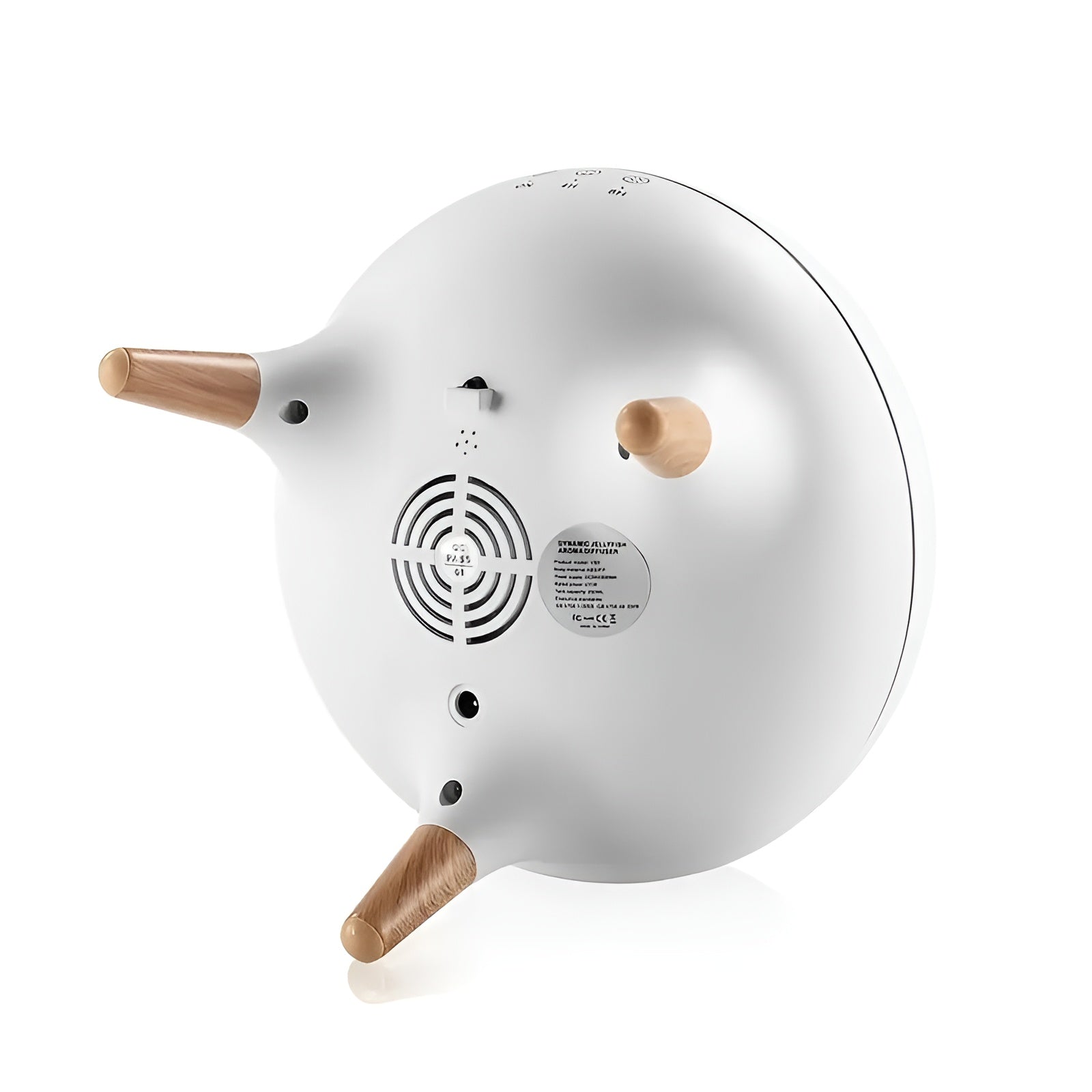 Manetformet Aromadiffusor – Fargeendring Og Fjernkontroll | Luftfukter For Hjemmet Og Kontoret