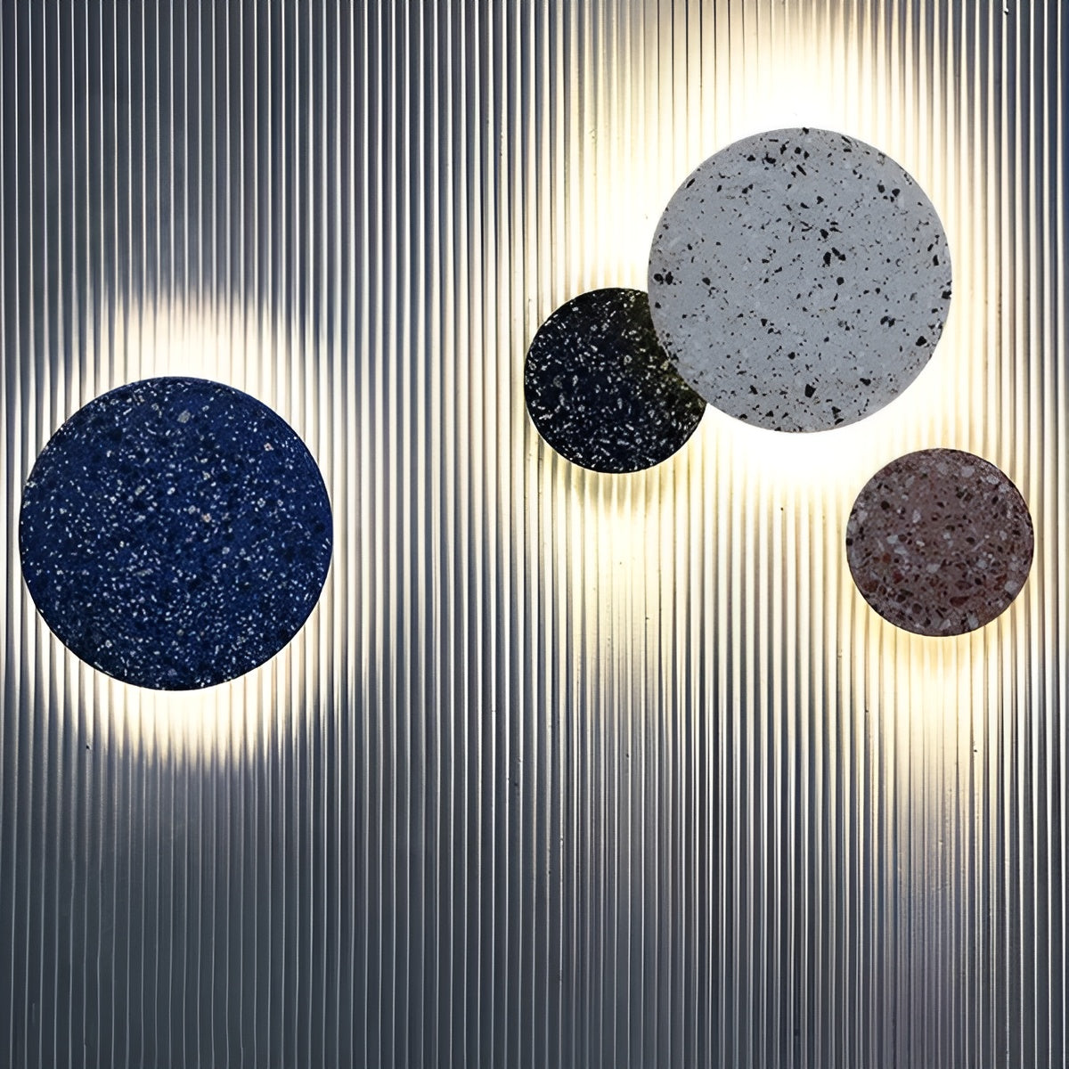 Terrazzo Vegglampe – Skandinavisk Design og Koselig Belysning | Perfekt for Stue