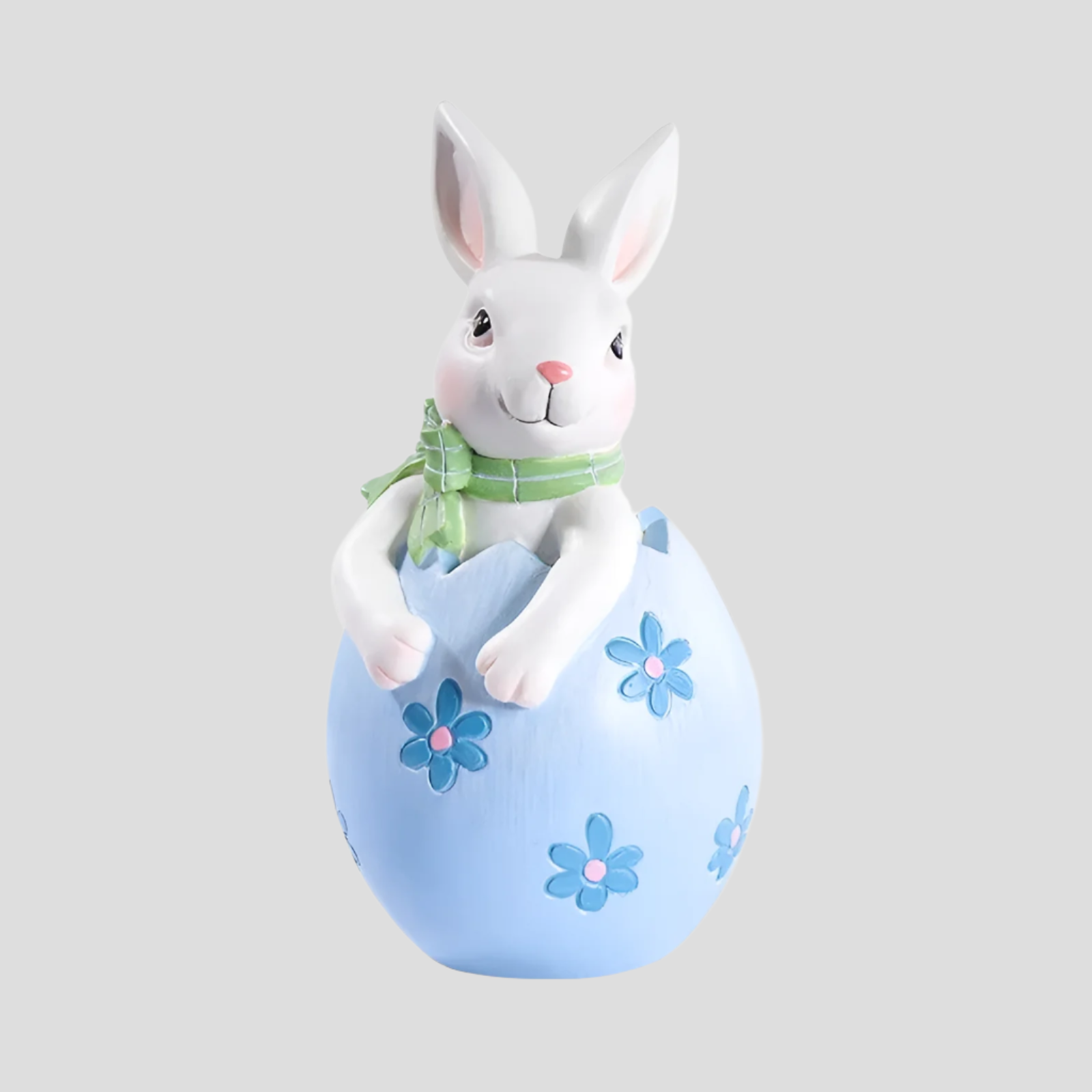 Bilde av Vintera - Utskåret Påskeharepar Eggpynt Ornament fra Velisse