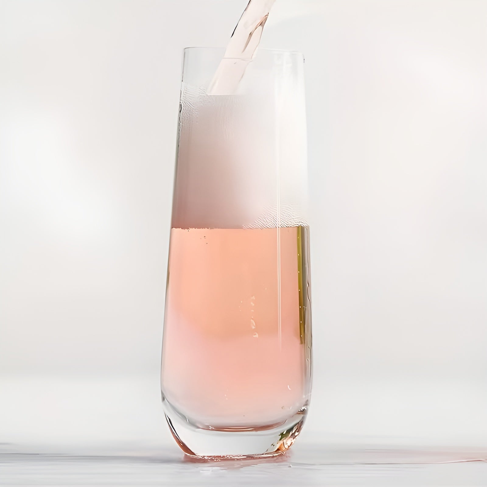 Champagneglass 9-pk – Roséfarget Og Elegante | 300 ML Til Prosecco, Mimoser Og Fest