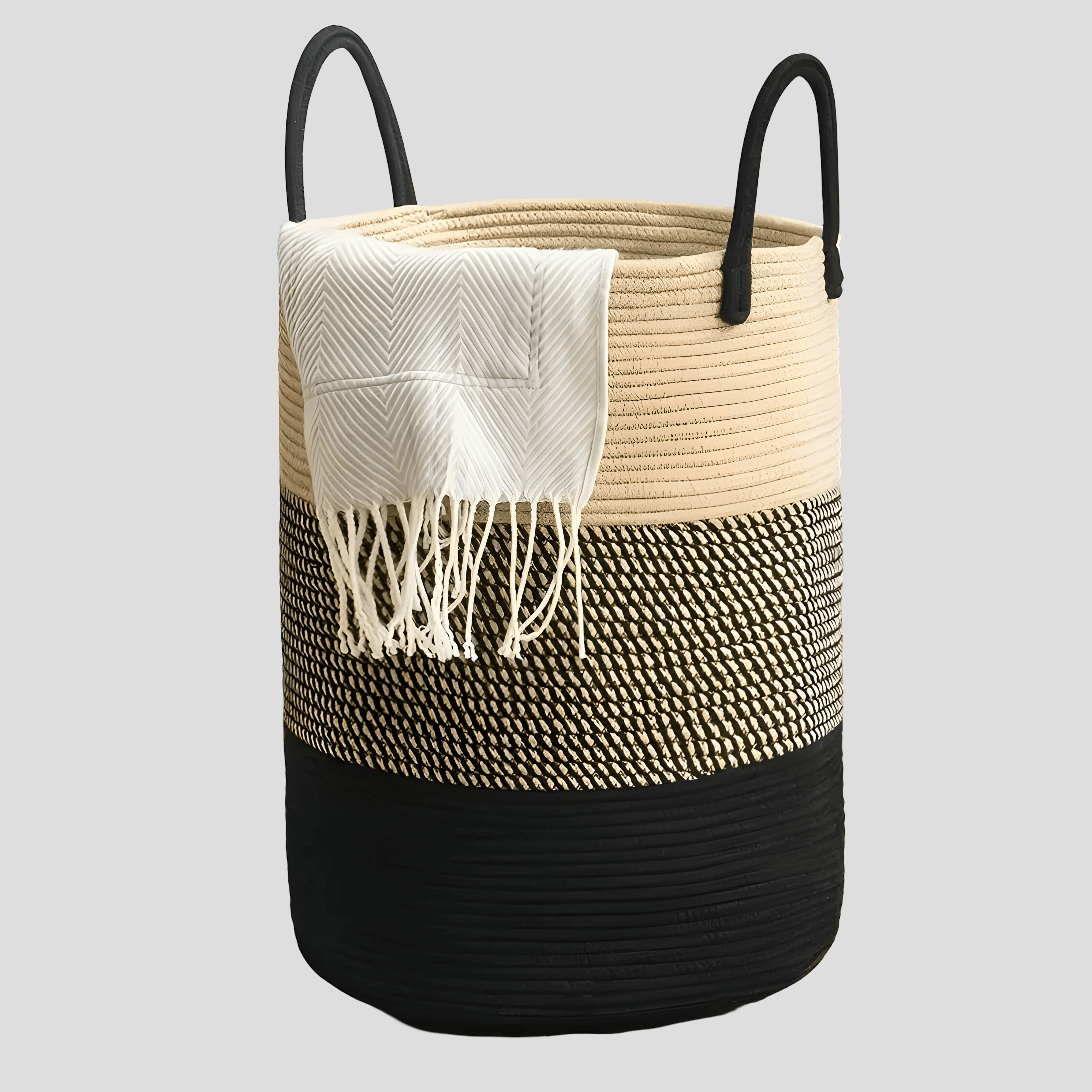 Nordik – Foldbar Oppbevaringskurv i Vevd Materiale