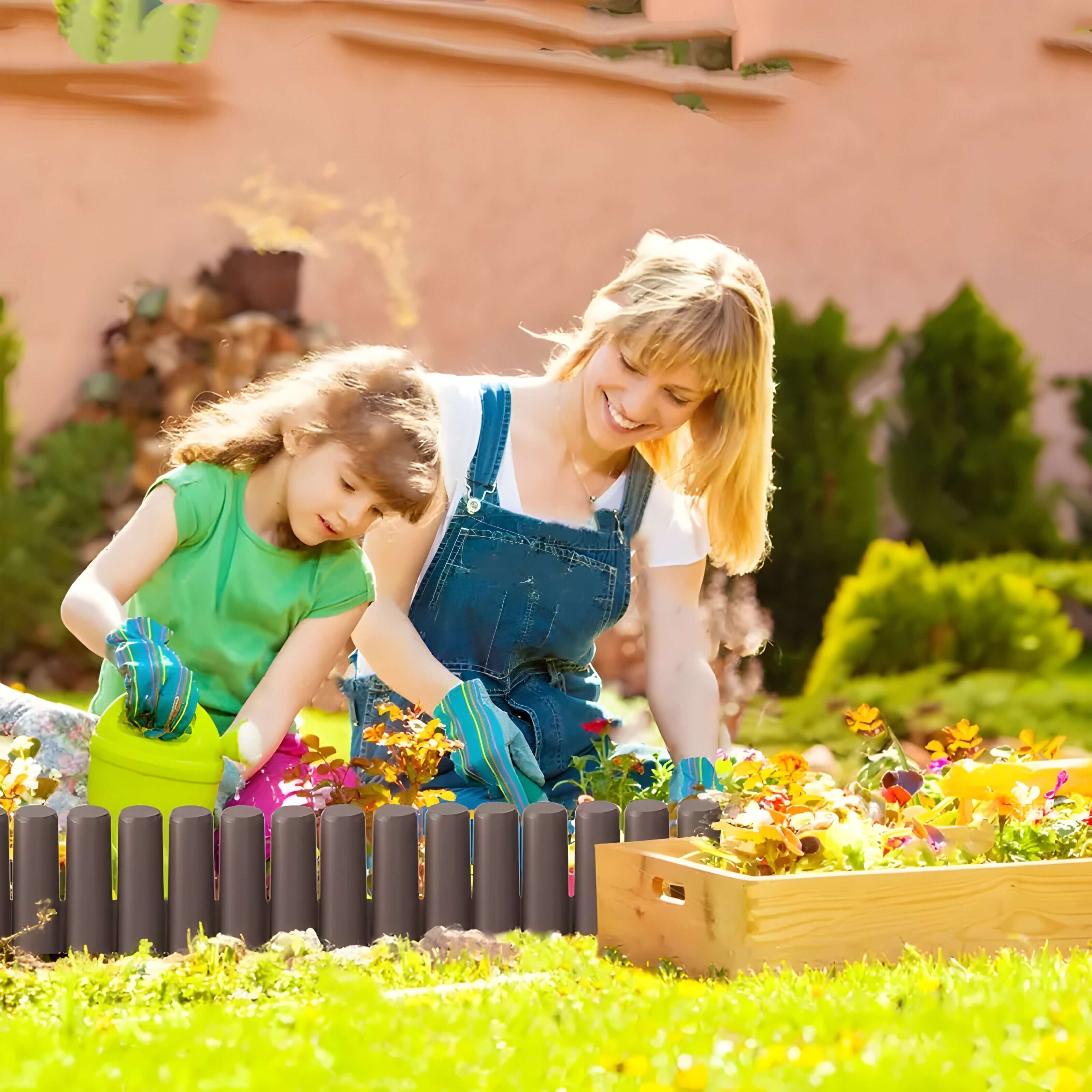 Lundra – Hagekant I Plast Til Blomsterbed