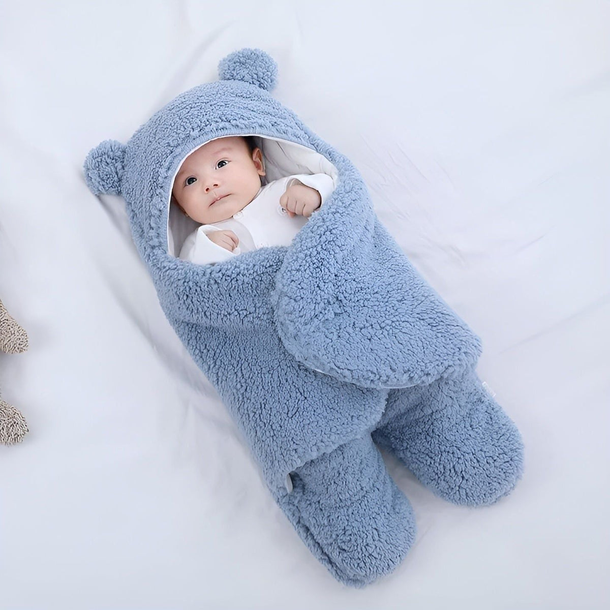 Cuddle Cloud – Koselig Babypose med Bjørneører