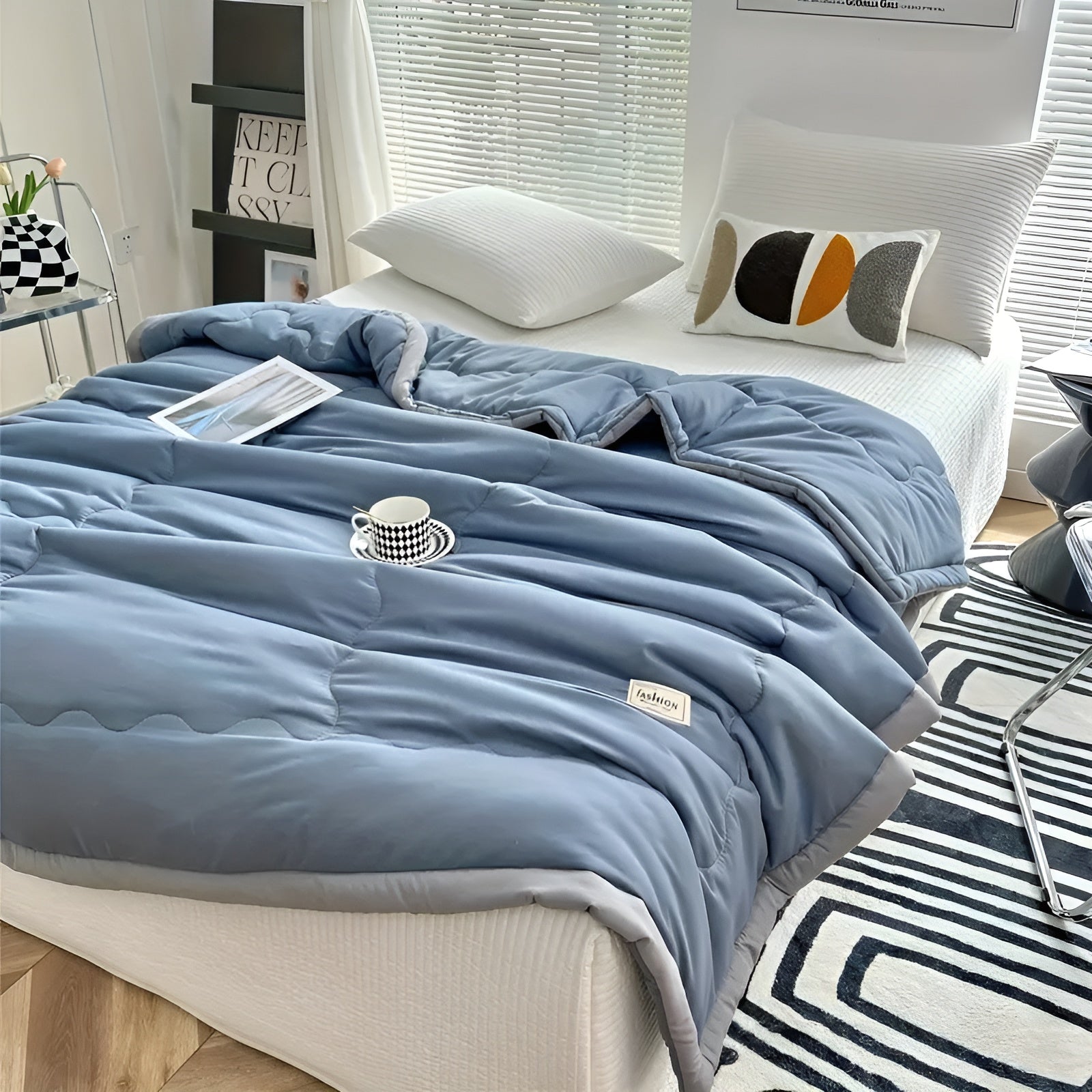 Lett Sommerdyne – Pustende og Allsidig | Perfekt for Seng, Sofa og Reise