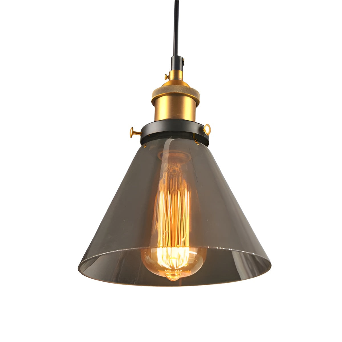 Antikk Glass Taklampe – Dekorativ Og Stemningsfull | Perfekt For Ditt Hjem
