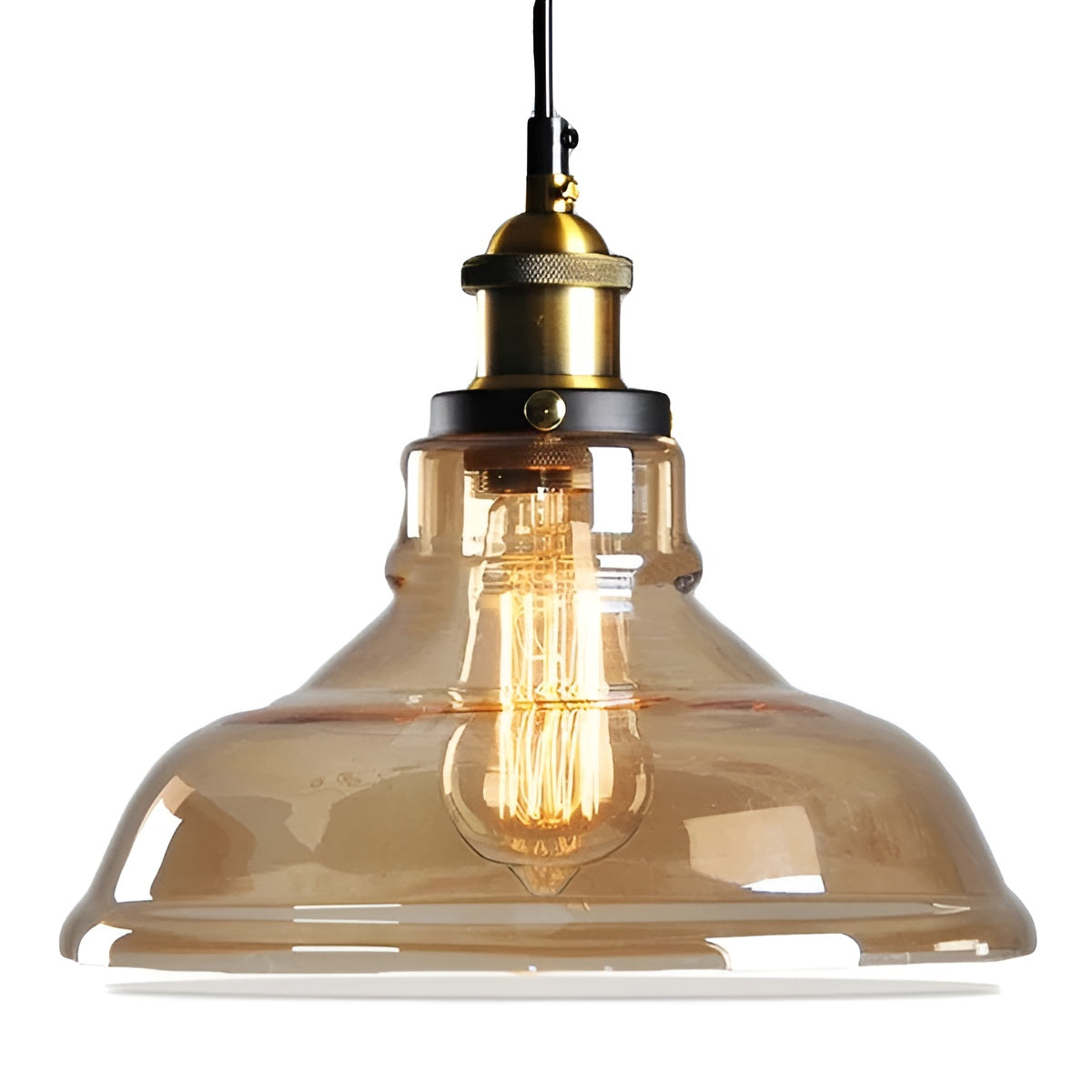 Antikk Glass Taklampe – Dekorativ Og Stemningsfull | Perfekt For Ditt Hjem