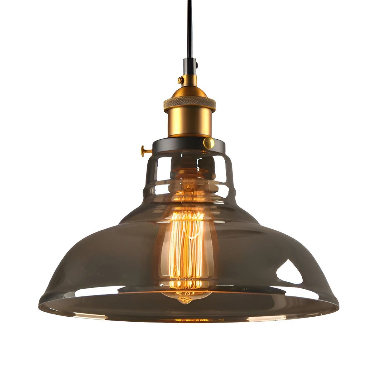 Antikk Glass Taklampe – Dekorativ Og Stemningsfull | Perfekt For Ditt Hjem