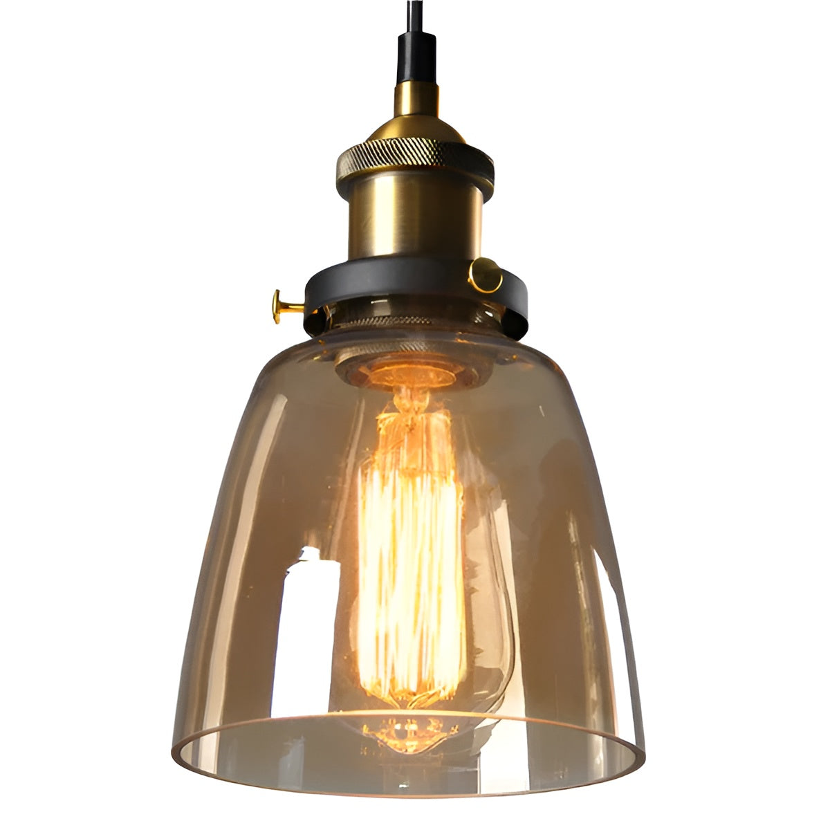 Antikk Glass Taklampe – Dekorativ Og Stemningsfull | Perfekt For Ditt Hjem