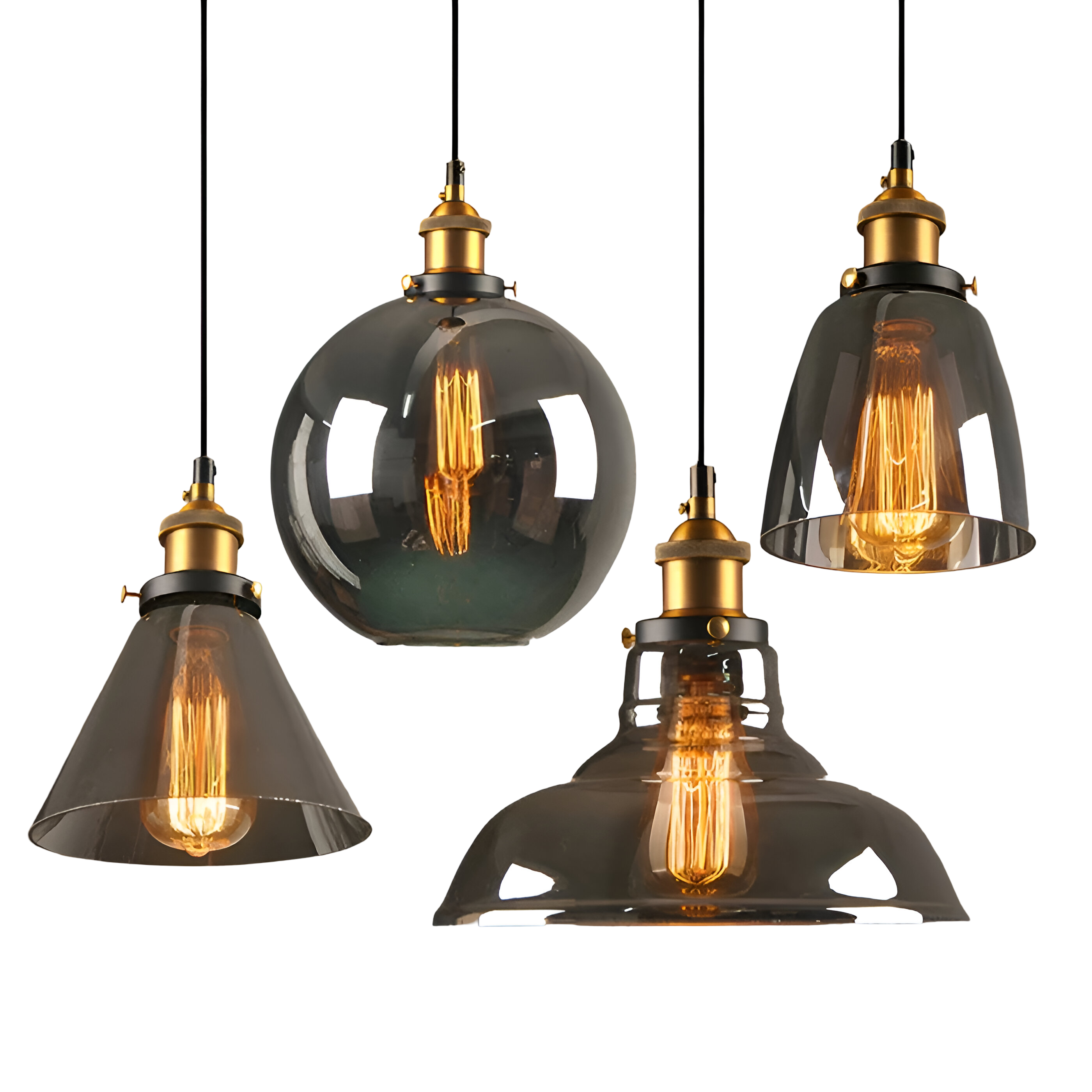 Antikk Glass Taklampe – Dekorativ Og Stemningsfull | Perfekt For Ditt Hjem