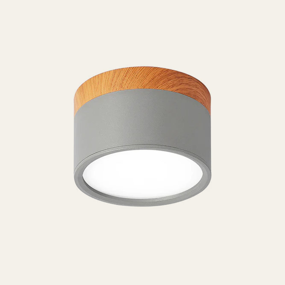 Cylinda taklampe stue – energisparende LED-belysning med tredetalj, moderne interiør, bilde 15