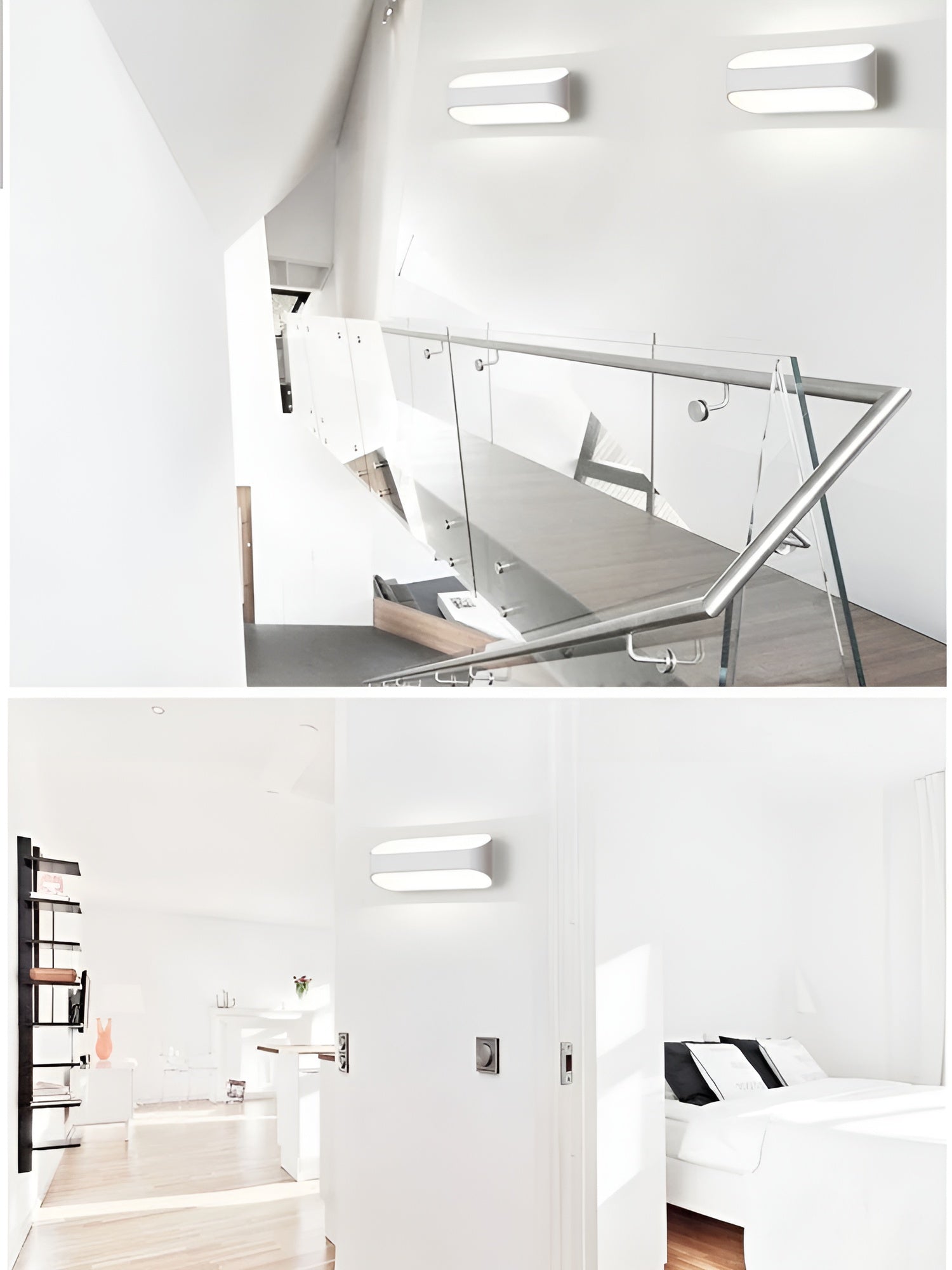 Wandleuchte Mit Warmem Licht – Moderne Led Beleuchtung | Ideal Für Wohnzimmer & Schlafzimmer