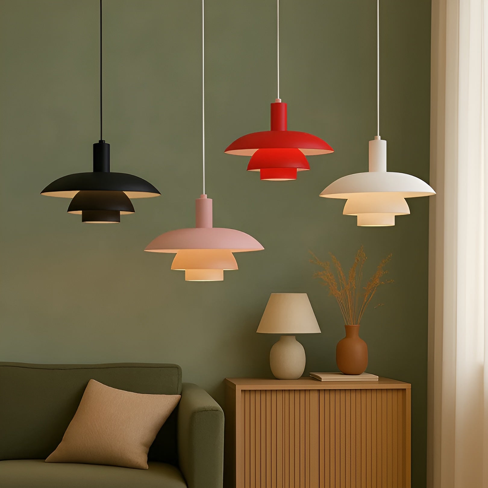 Hengelampe i Dansk Design – Stilren og Dekorativ | Perfekt for Spisestue og Stue