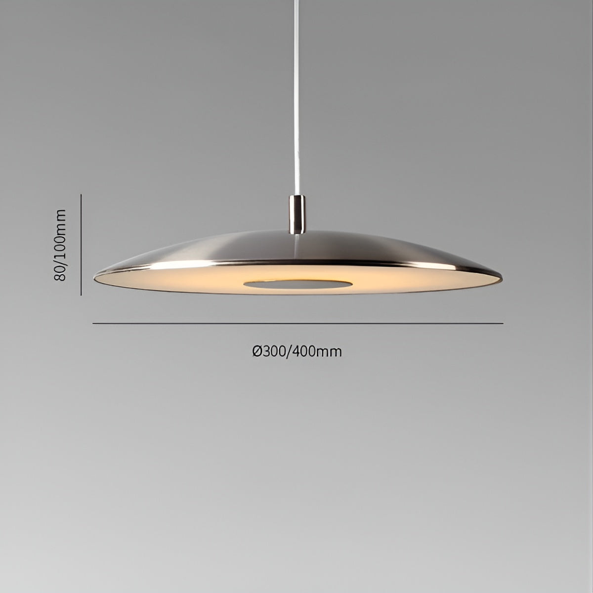 Moderne Led-pendellampe I Jern Og Nikkel – Dekorativ Og Varmt Lys | Ideell For Hjemmet - Lysarmaturer for tak