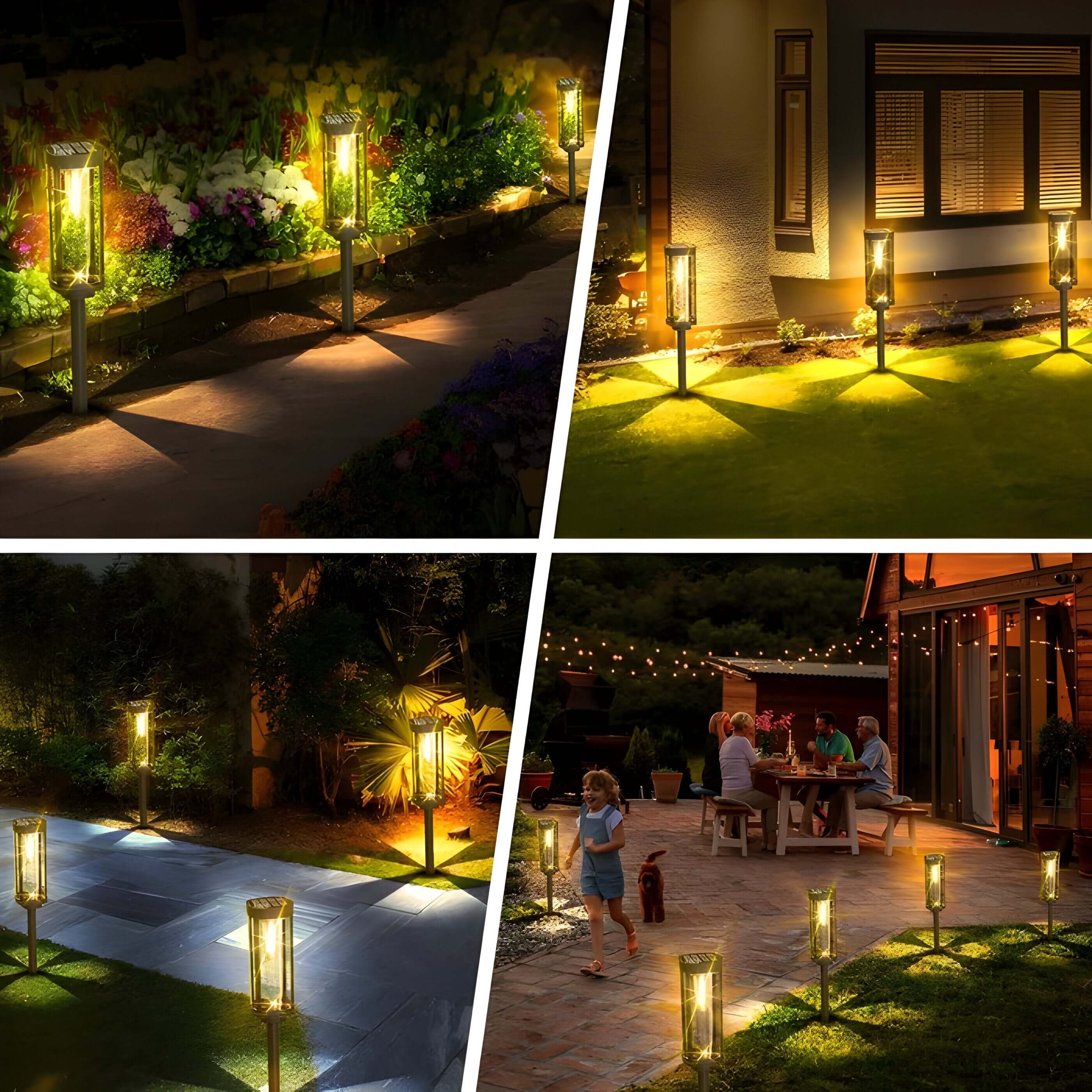 Solcellelamper – Effektiv LED Hage- og Gangstiblysning