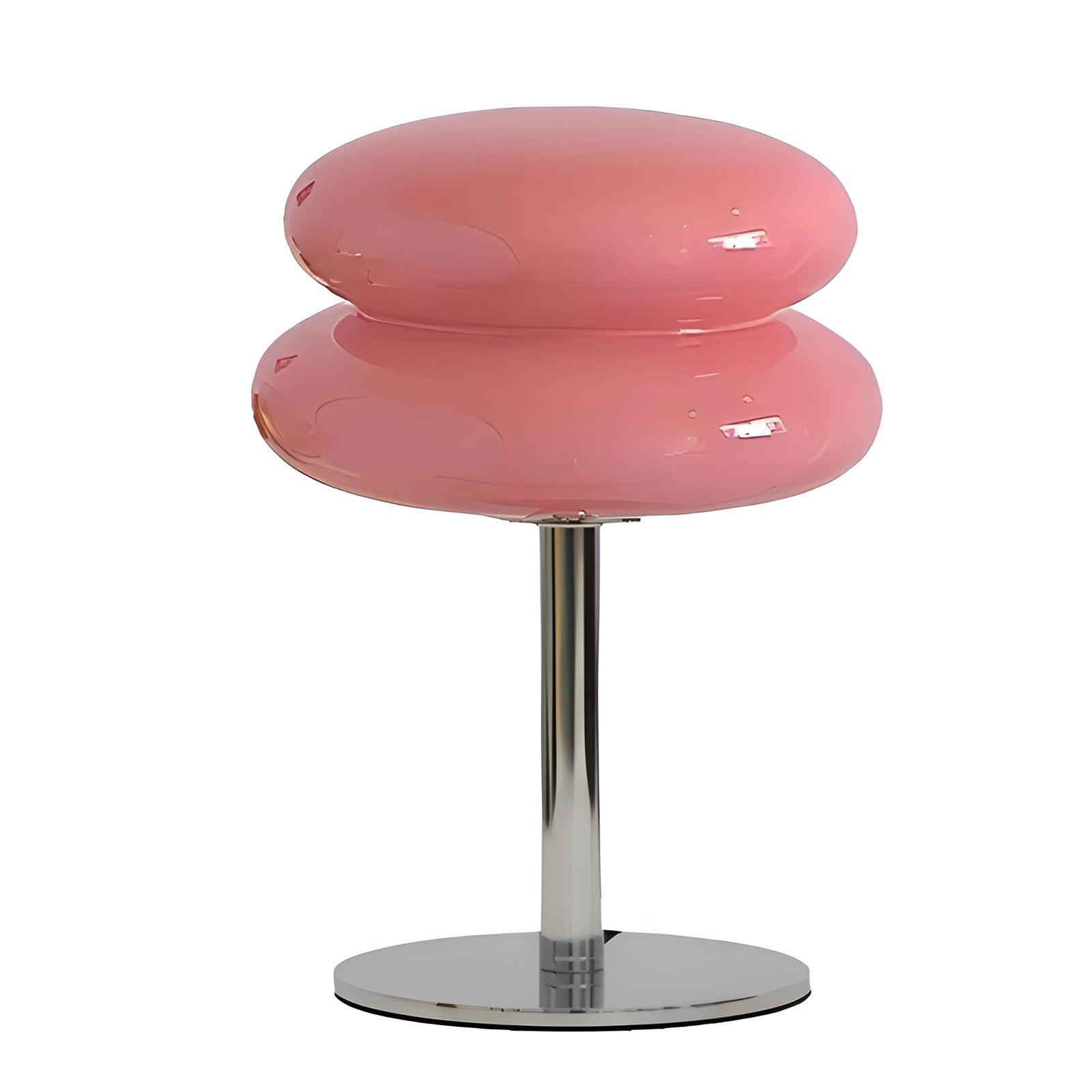 Glasslampe i pastell – Elegant Bordlampe for en Lun Stemning