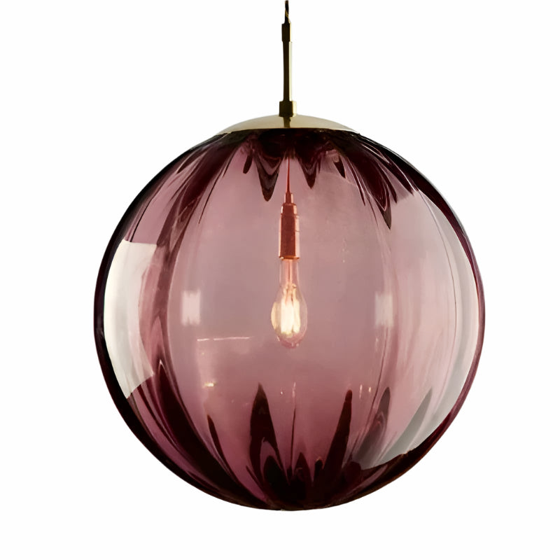 Bilde av TryggLys – Moderne nordisk LED-pendel med glasskuppel fra Velisse
