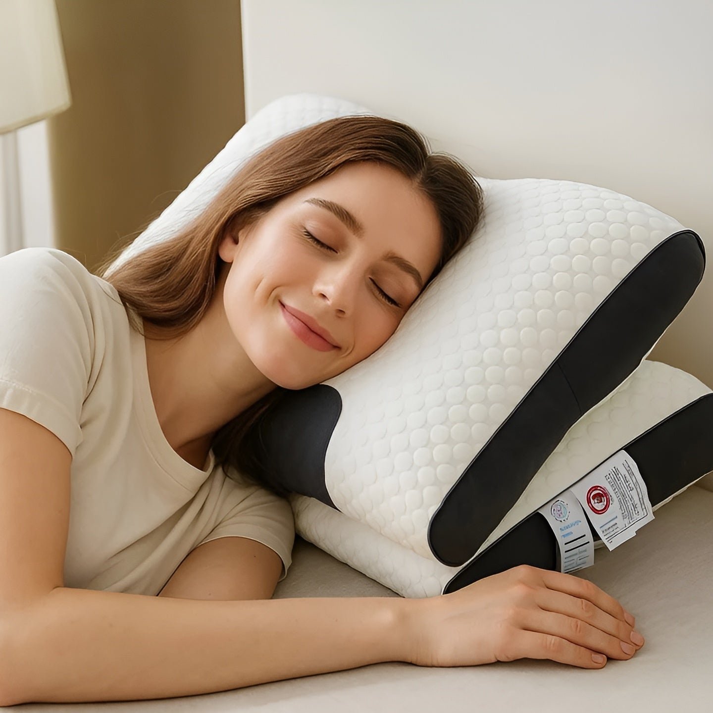 Ortopedisk Nakkpute – Ergonomisk og Støttende | Perfekt for Avslapning og Sunn Søvn