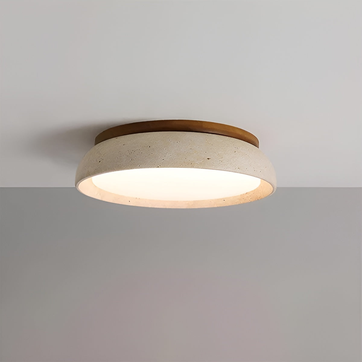 Rund Taklampe – Varmt og Jevnt Lys | Perfekt for Alle Rom - Lysarmaturer for tak
