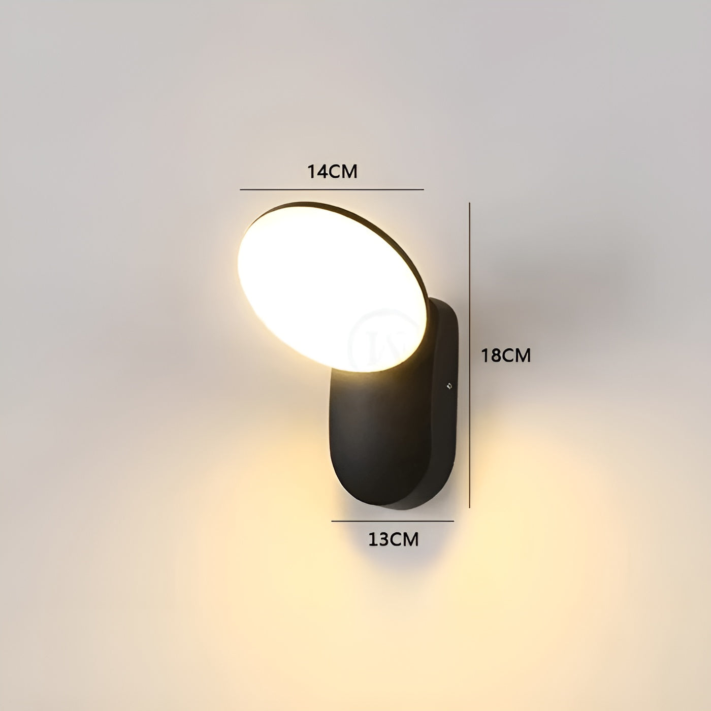 LED Vegglampe med Sensor – Automatisk Lys | For Innendørs og Utendørs Bruk