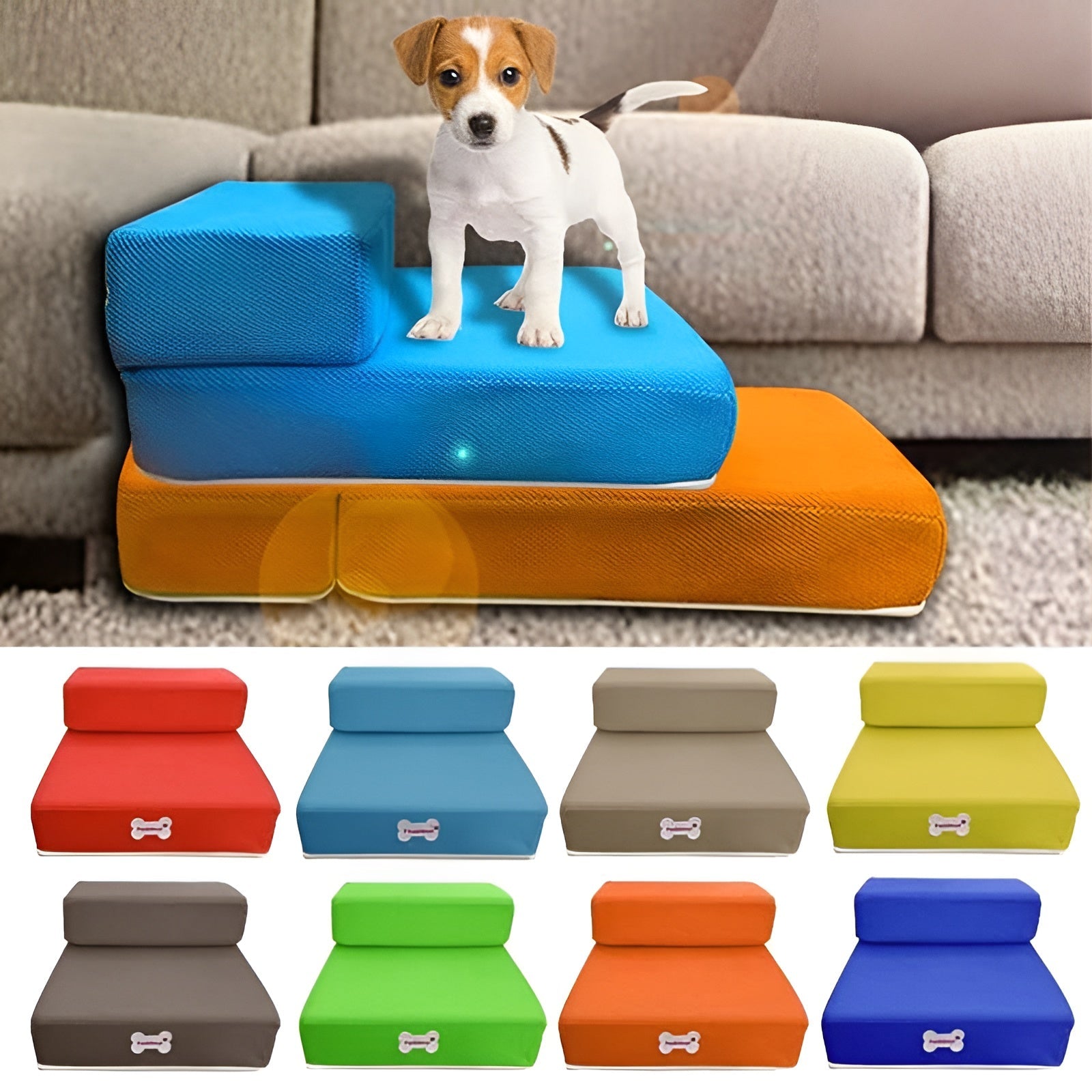 Luksus Hundetrapp – Skånsomt Design For Leddene | Enkel Tilgang Til Sofa Og Seng