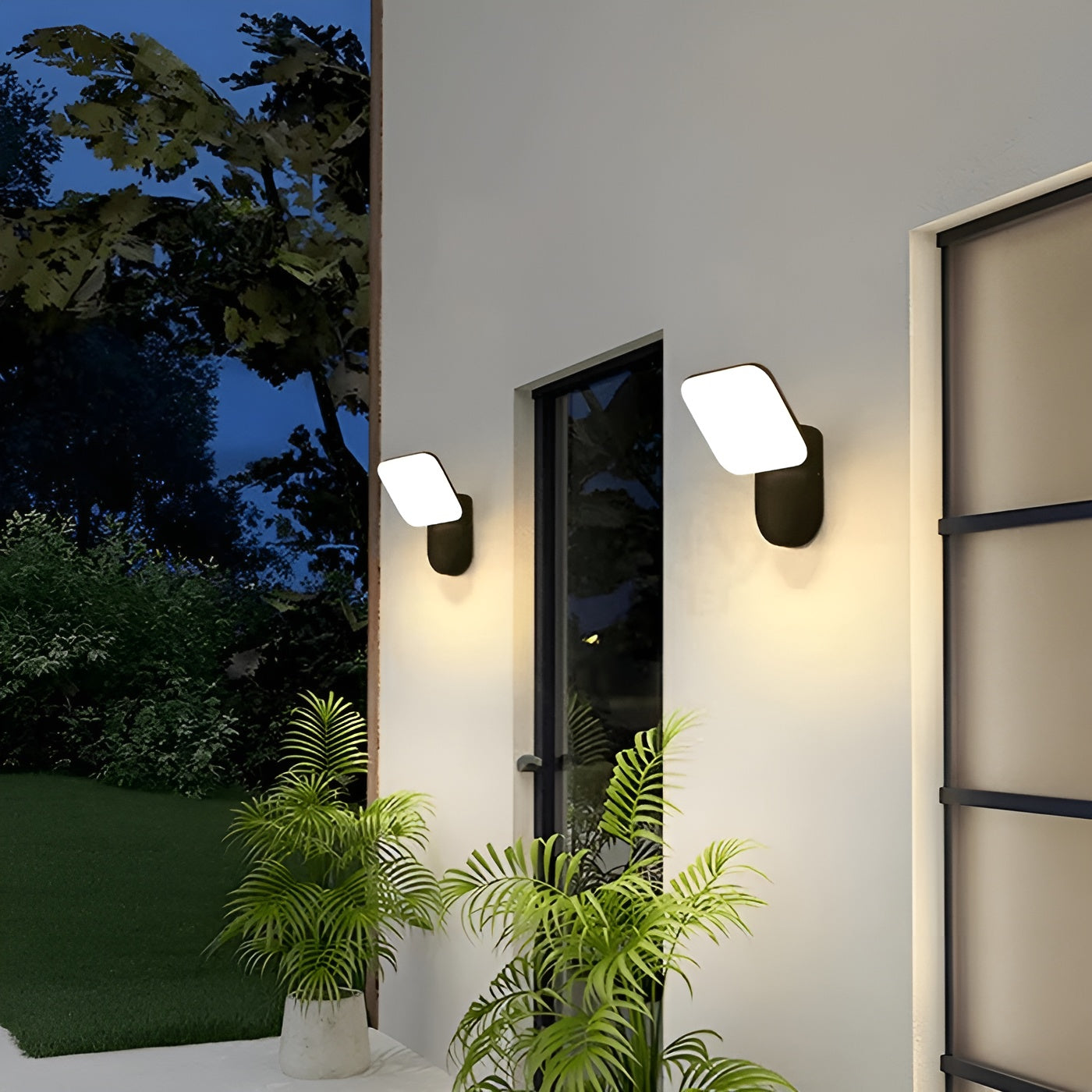 LED Vegglampe med Sensor – Automatisk Lys | For Innendørs og Utendørs Bruk