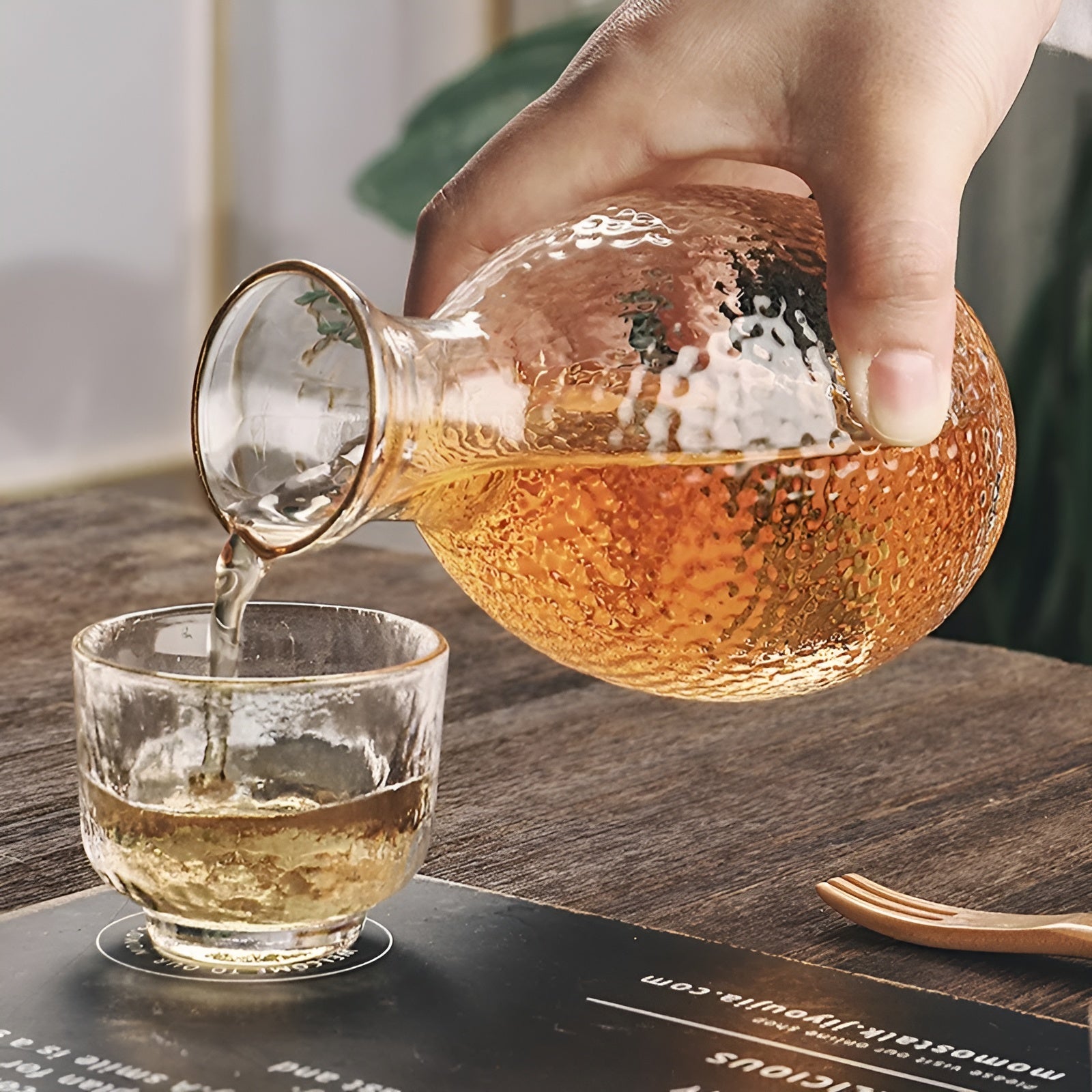Japansk Glassett – Elegant Sake- og Whiskysett | Perfekt for Hjemmebar og Gaver