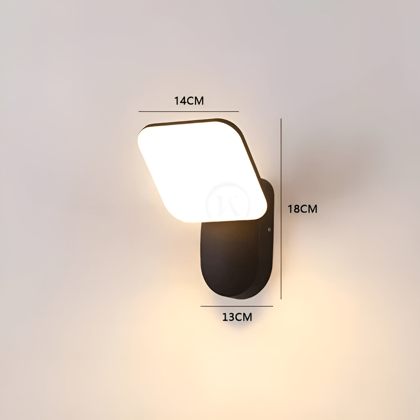 LED Vegglampe med Sensor – Automatisk Lys | For Innendørs og Utendørs Bruk