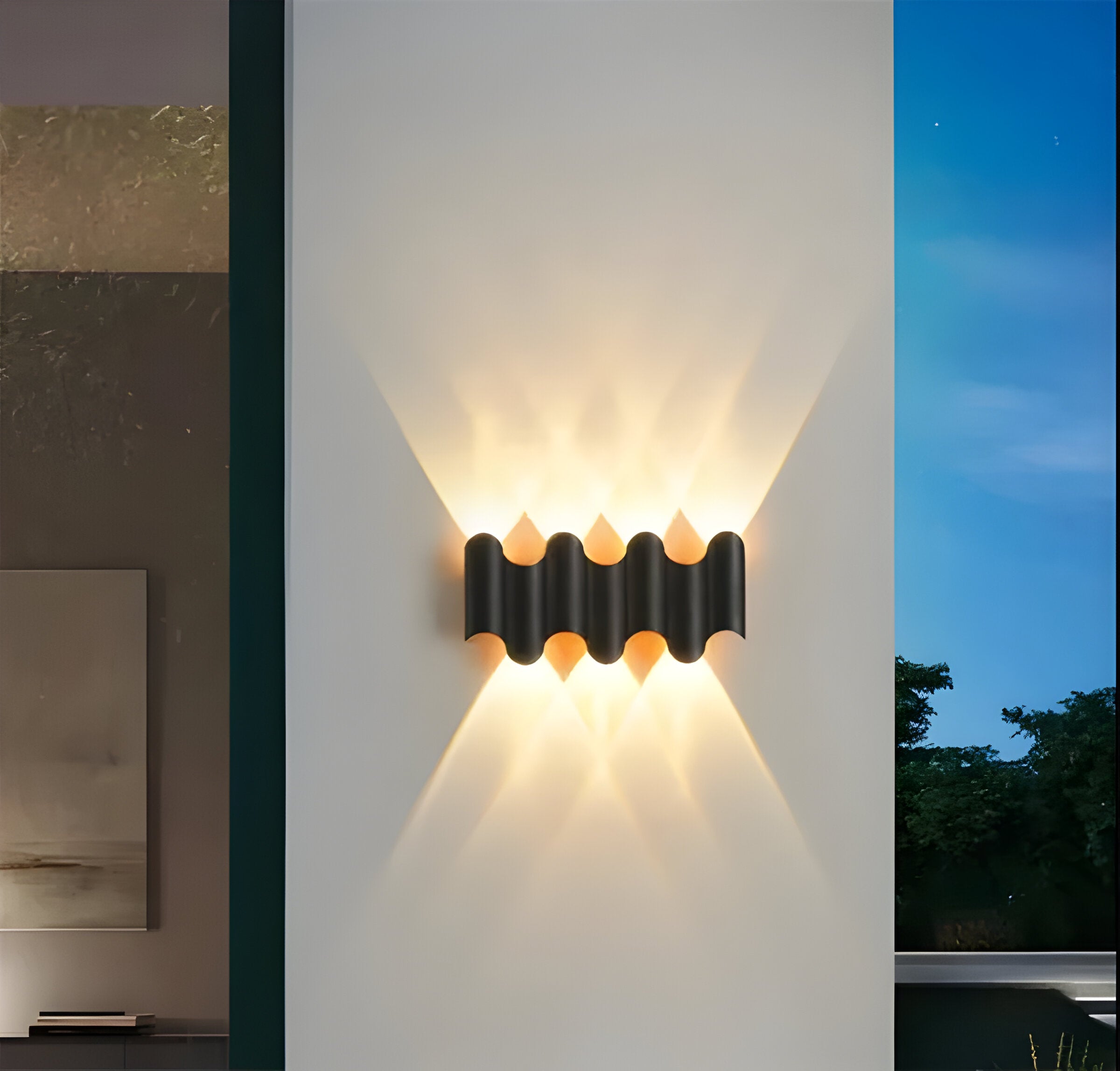 Bilde av Torsen - Moderne Vanntett Utendørs Vegglampe fra Velisse