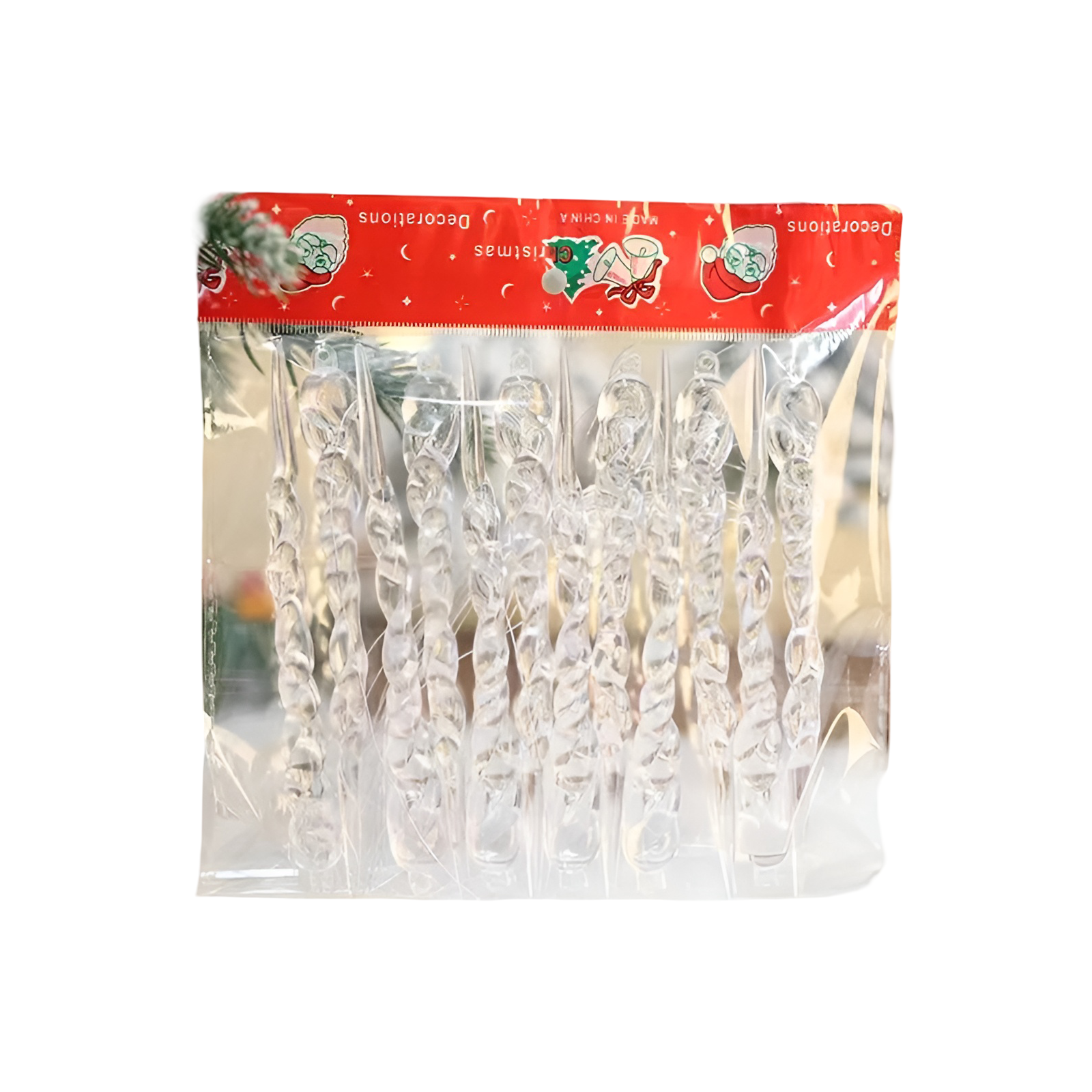 Krystall Istapp-Anheng – Elegant Julepynt | Glitrende og Luksuriøst