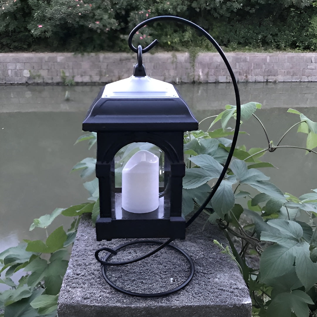 Led Solcellelampe I Form Av Et Hus – Vanntett Hagebelysning For Utendørs Bruk