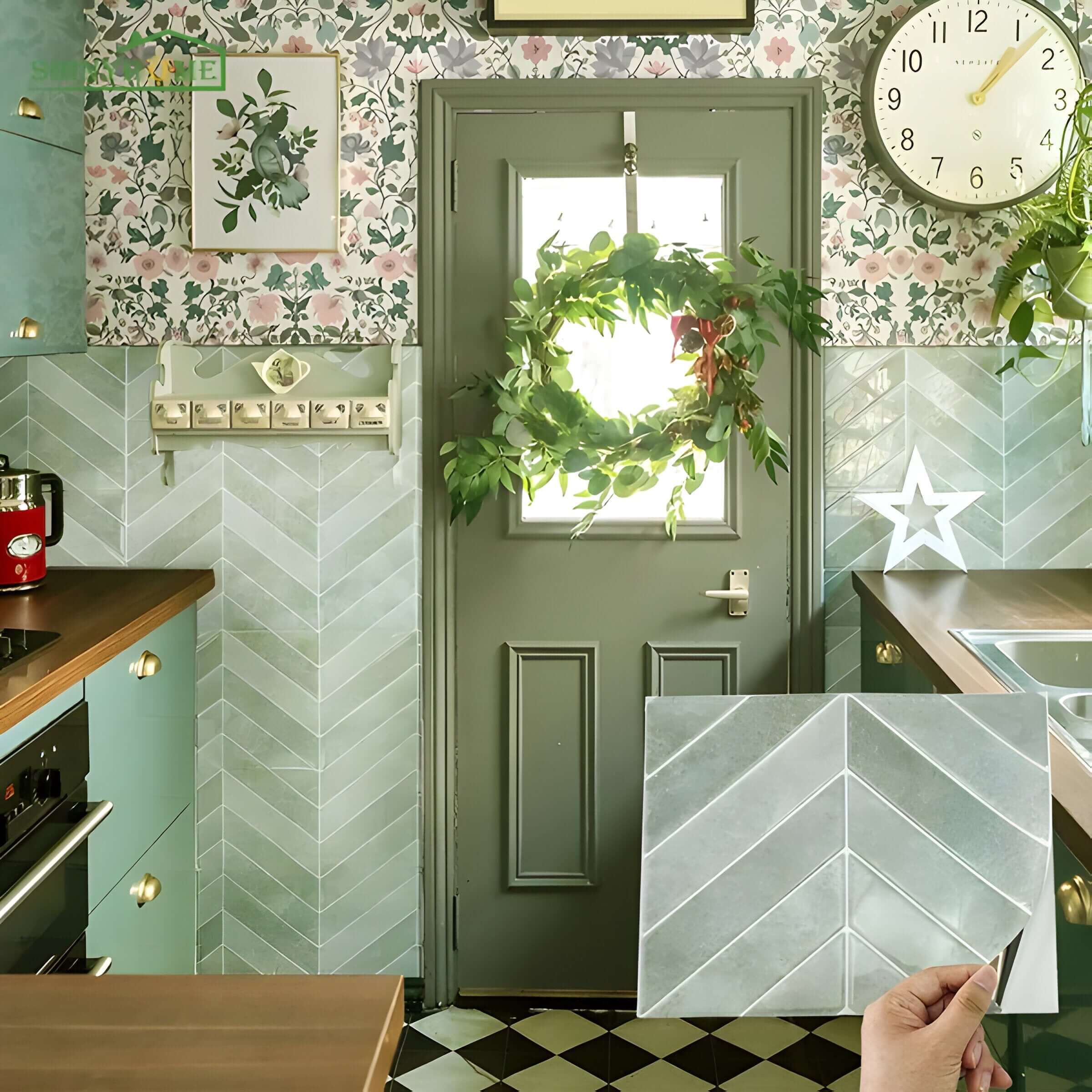 Veggfliser 3d Selvklebende - Moderne Designet Veggdekor