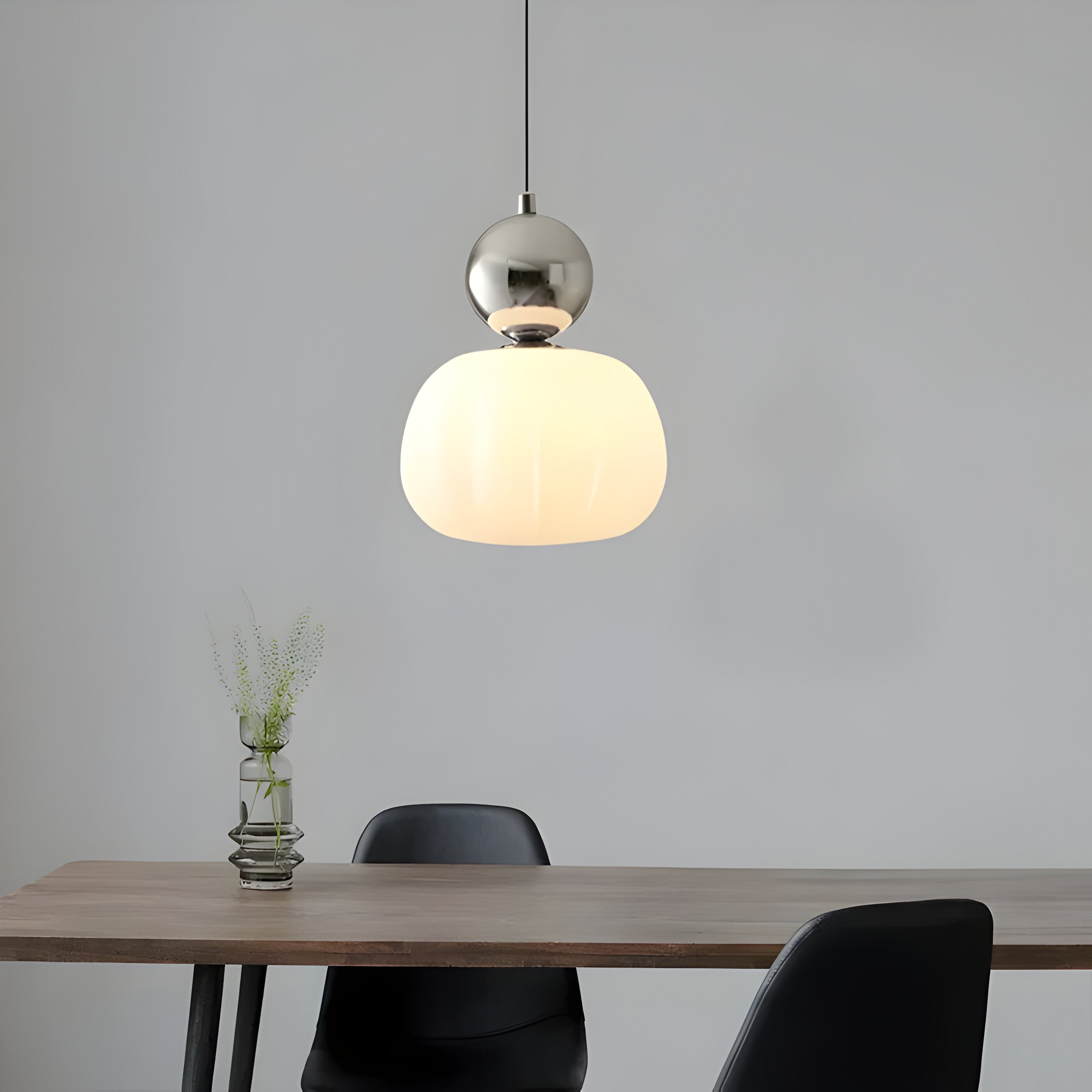 Bilde av Mjørik - Nordic Cream Pendellampe Hengende LED Lys fra Velisse
