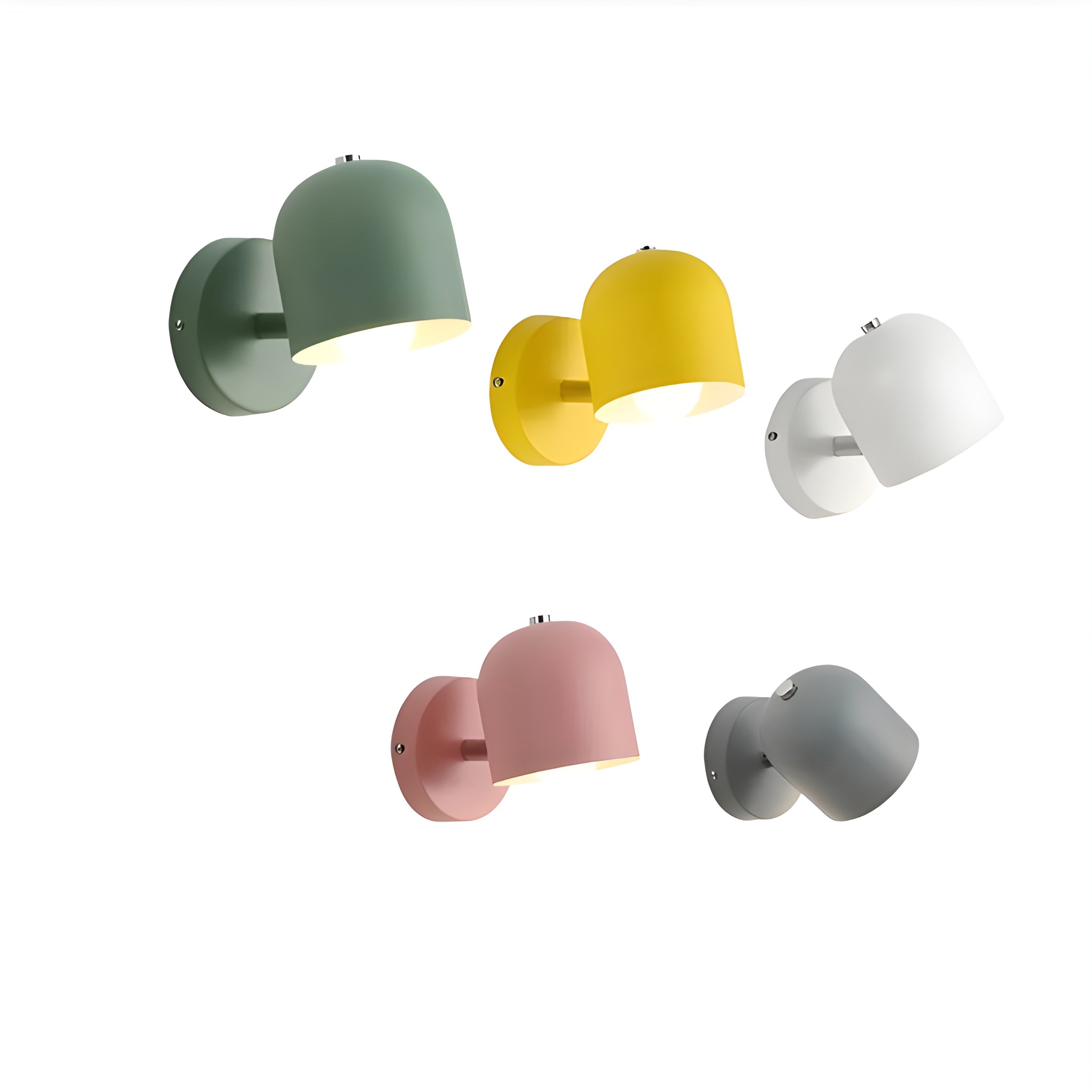 Enkel Vegglampe I Jern - Moderne Og Elegant | Perfekt Til Soverom Og Gang