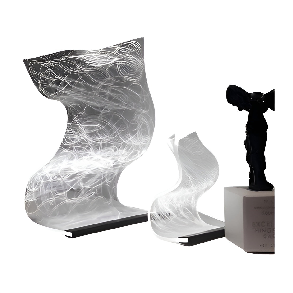 Akryl Bordlampe – Tidløs Eleganse Med Led-belysning | Dekorativ Lampe Til Hjemmet