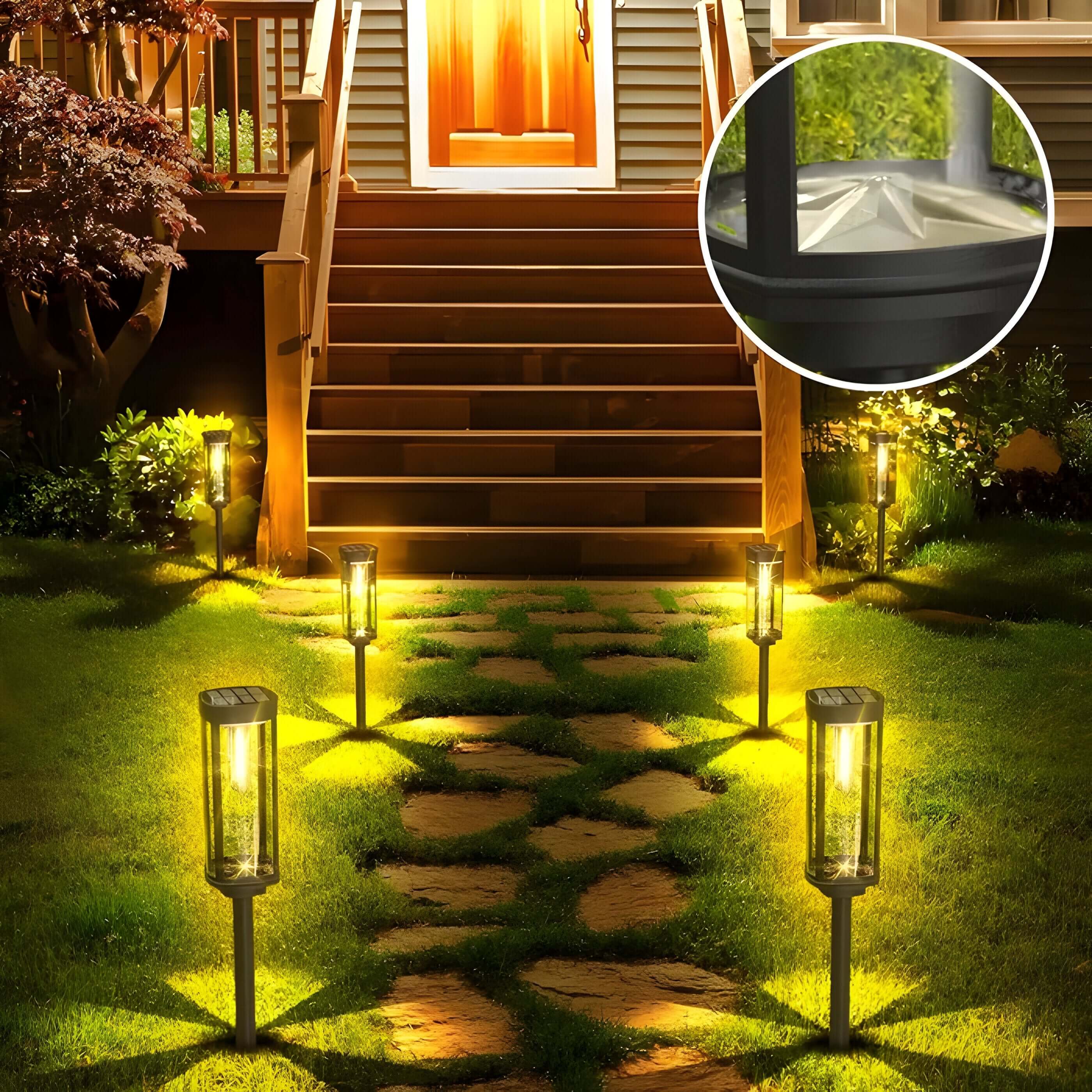Solcellelamper – Effektiv LED Hage- og Gangstiblysning