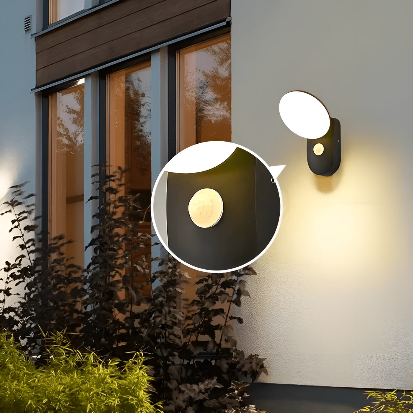 LED Vegglampe med Sensor – Automatisk Lys | For Innendørs og Utendørs Bruk