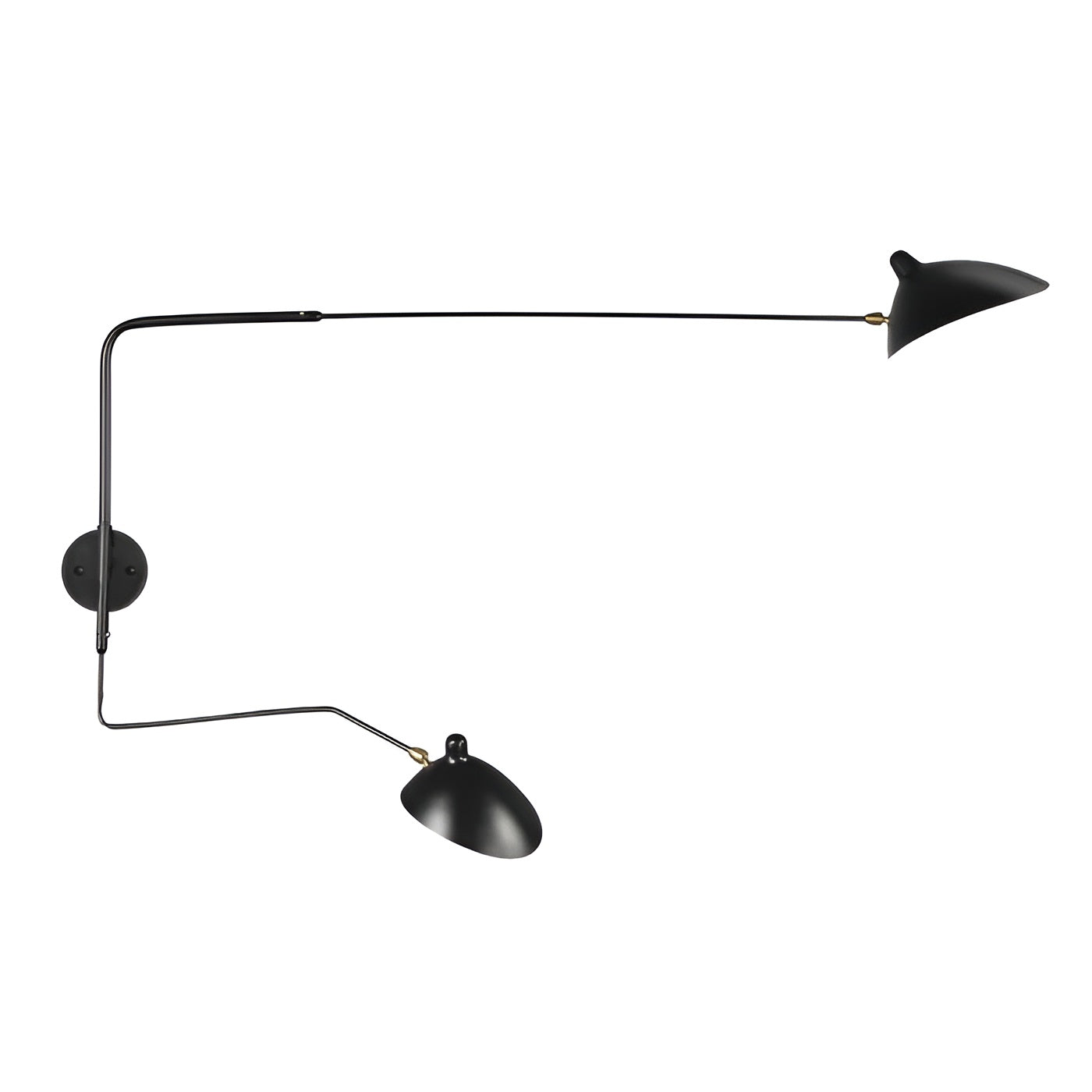 Vegglampe med Svingarm – Elegant og Tidløs | Perfekt for Soverom og Hjemmekontor