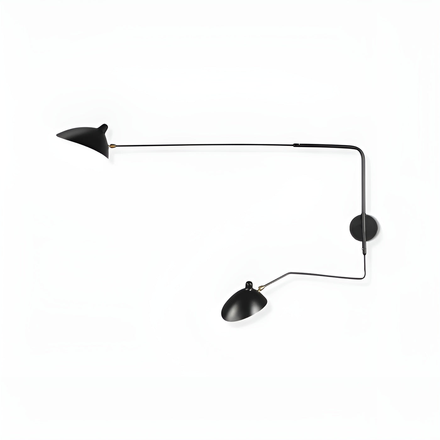 Vegglampe med Svingarm – Elegant og Tidløs | Perfekt for Soverom og Hjemmekontor