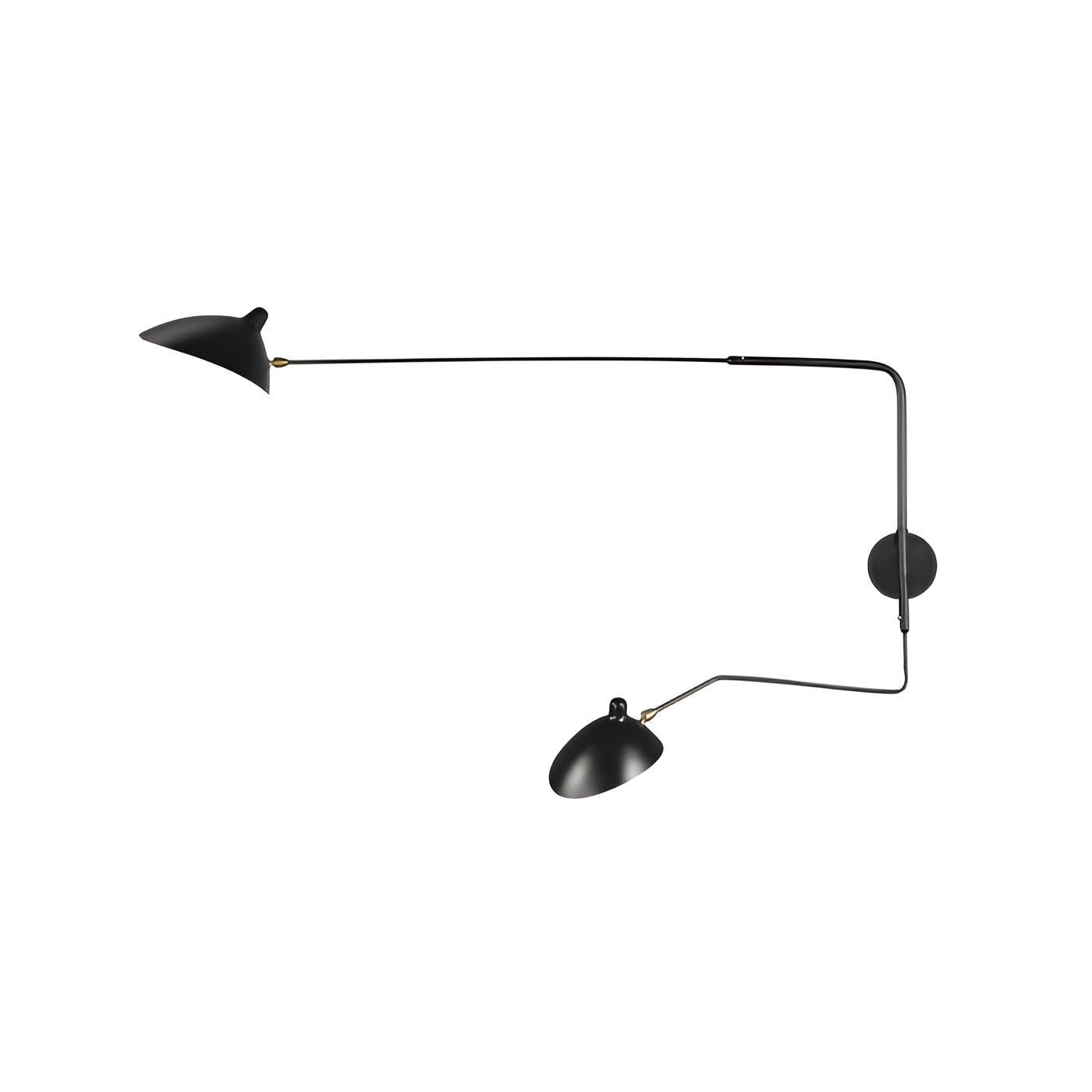Vegglampe med Svingarm – Elegant og Tidløs | Perfekt for Soverom og Hjemmekontor