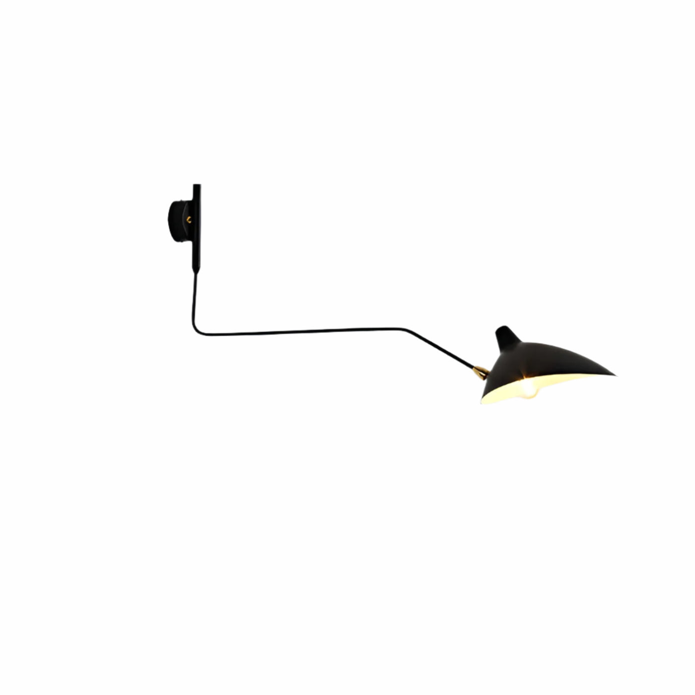 Vegglampe med Svingarm – Elegant og Tidløs | Perfekt for Soverom og Hjemmekontor