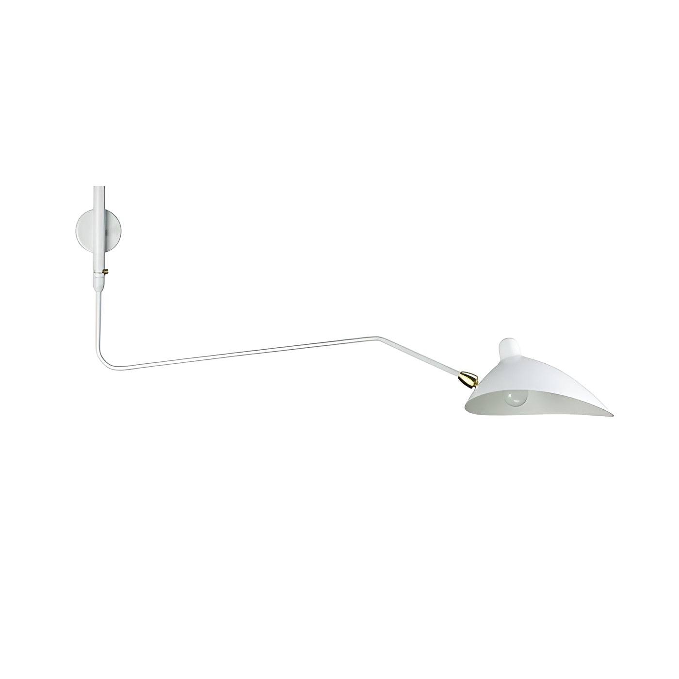Vegglampe med Svingarm – Elegant og Tidløs | Perfekt for Soverom og Hjemmekontor