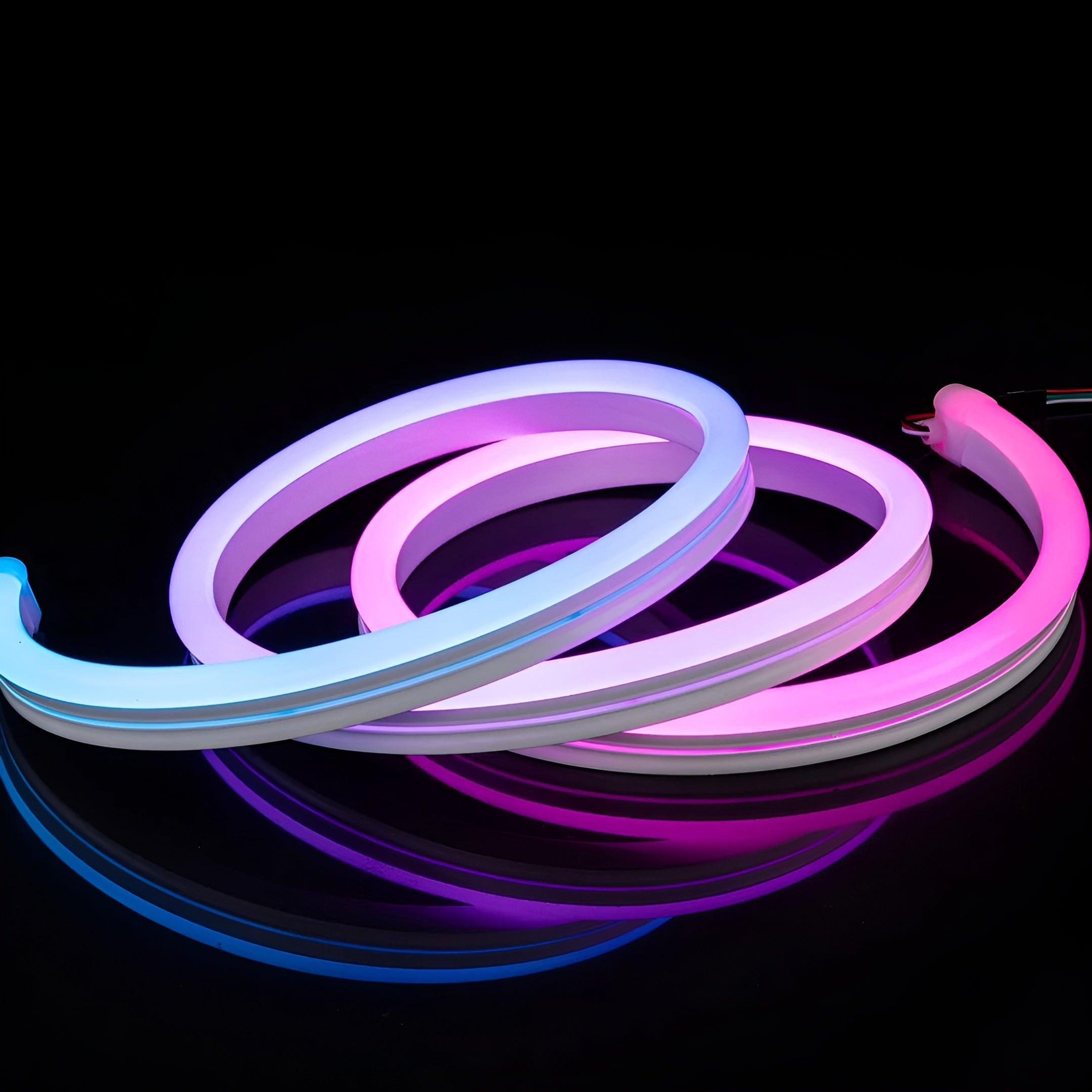 Neon LED Lyslist – Fleksibel og Dekorativ | Perfekt for Stue og Soverom