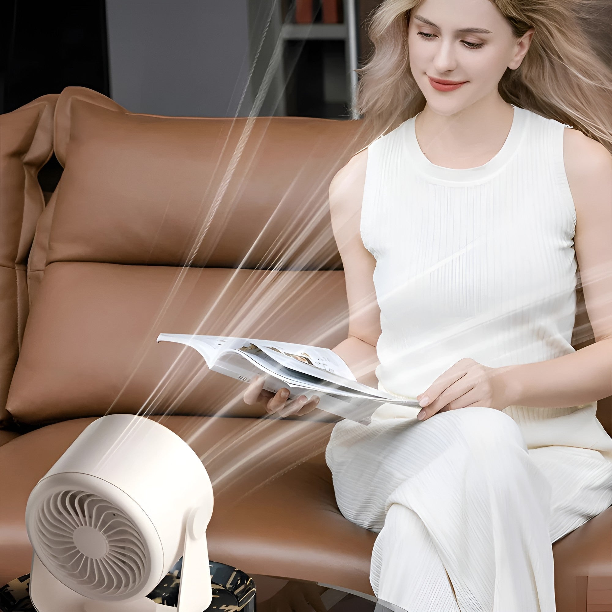 AeroCool Bladløs Turbovifte – Kraftig og Sikker Luftstrøm | Moderne Design