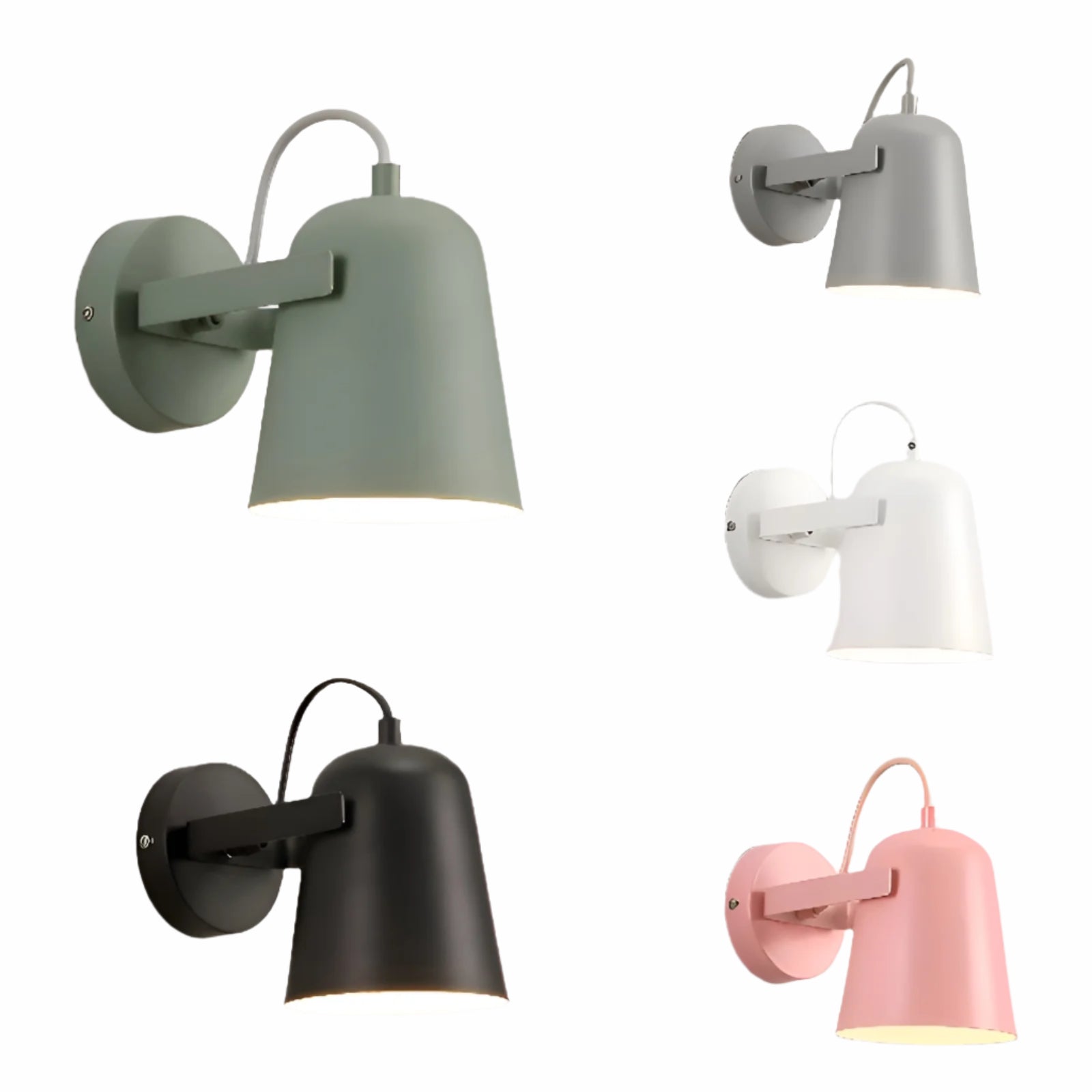 Vegglampe i Skandinavisk Stil – Moderne og Dekorativ | Perfekt for Soverom, Trapp og Stue