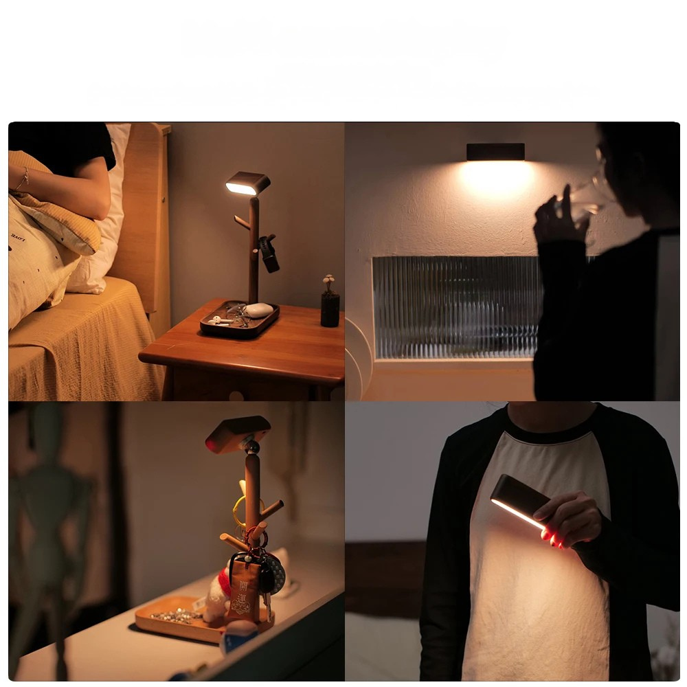 Nattbordslampe med Hylle – Naturlig Lys og Praktisk Oppbevaring | Perfekt for Soverommet