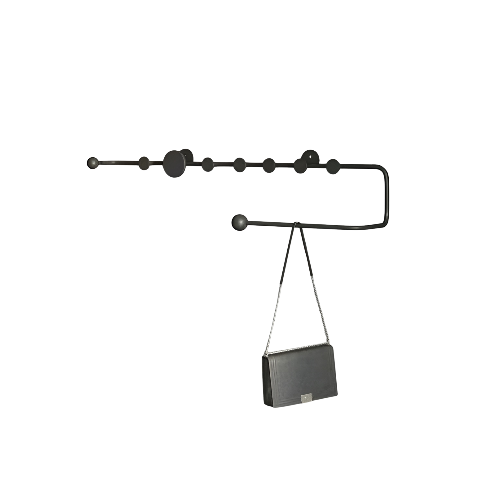 Veggkrok Med Kroker – Moderne Og Plassbesparende | Ideell For Ganger, Soverom Og Inngangsparti