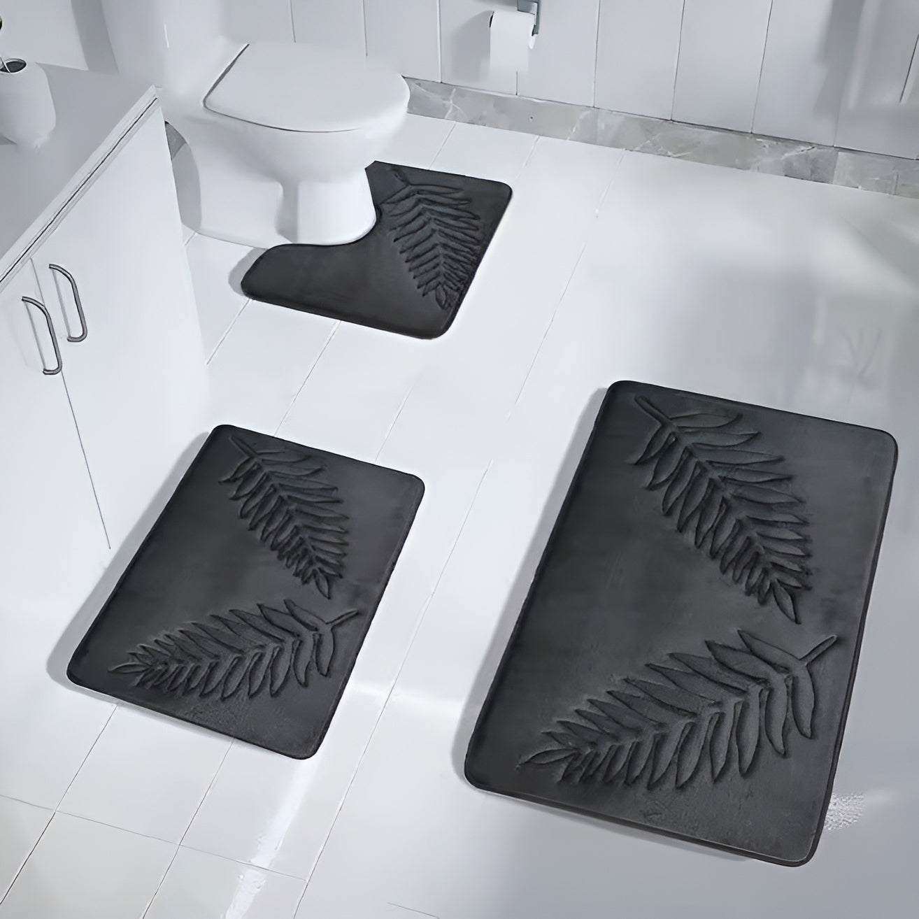 Mote Badematte – Myk og Sklisikker | Saugsterk og Hurtigtørkende