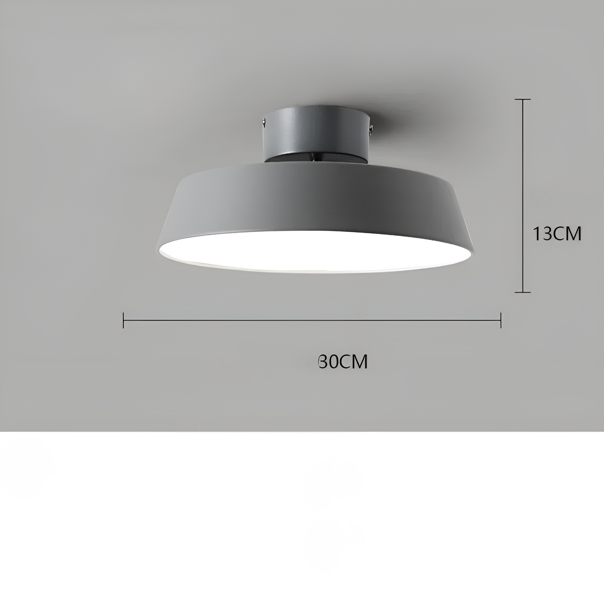Roterbar LED-taklampe – Fleksibelt Lys | Perfekt for Stue og Soverom